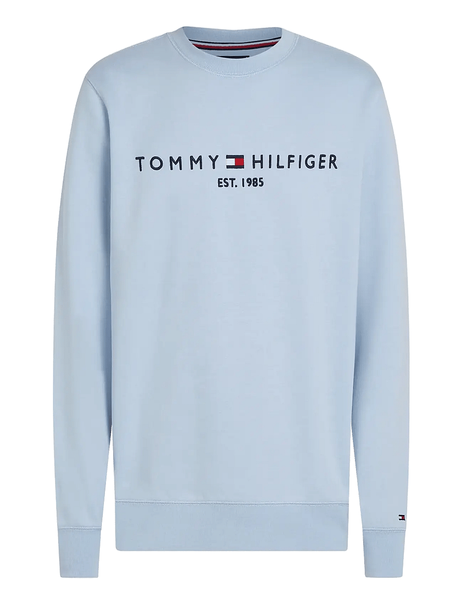 Tommy Hilfiger - TOMMY LOGO SWEATSHIRT - sweatshirts - breezy blue - 1