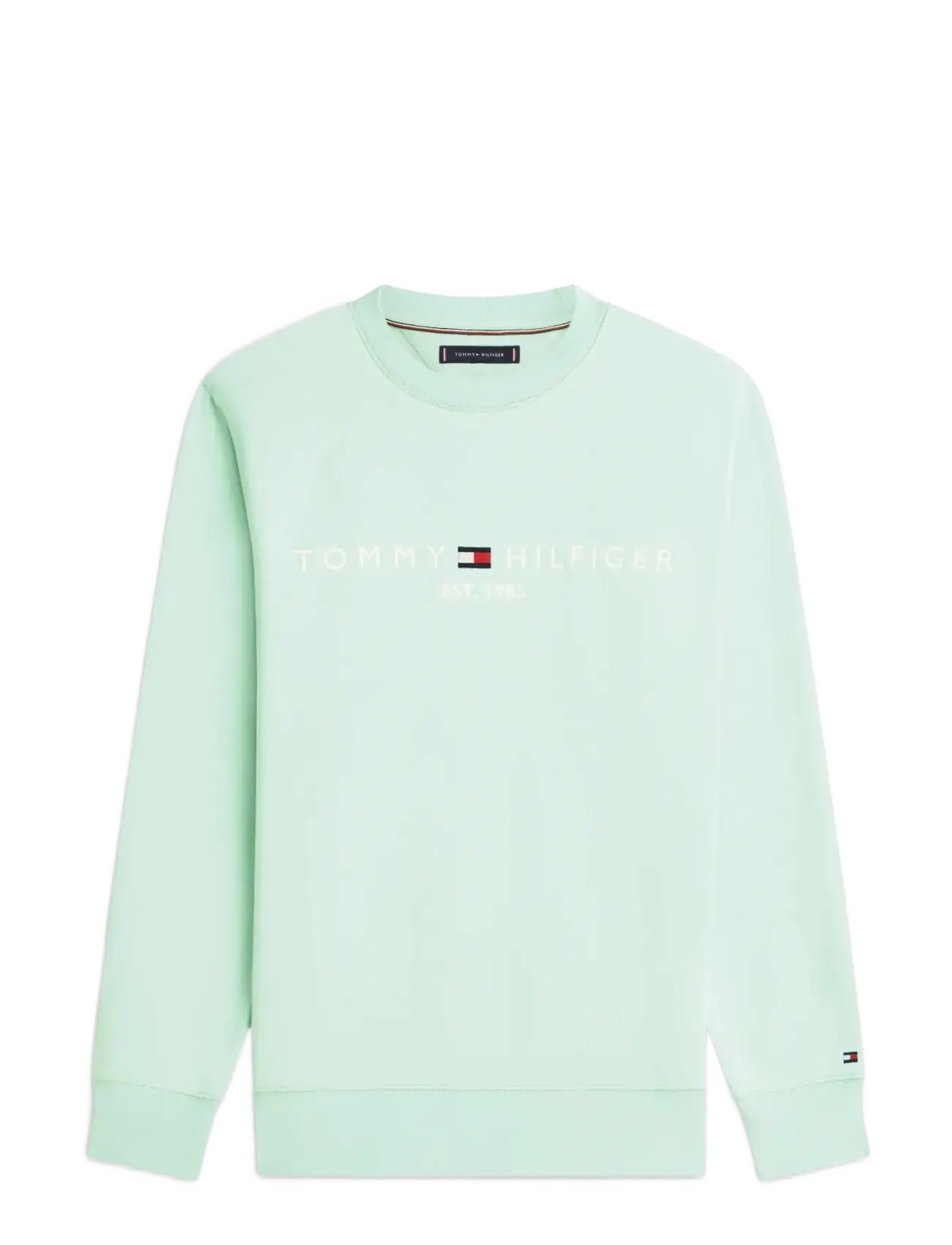 TOMMY HILFIGER Tommy Logo Sweatshirt Grün - XL - Herren