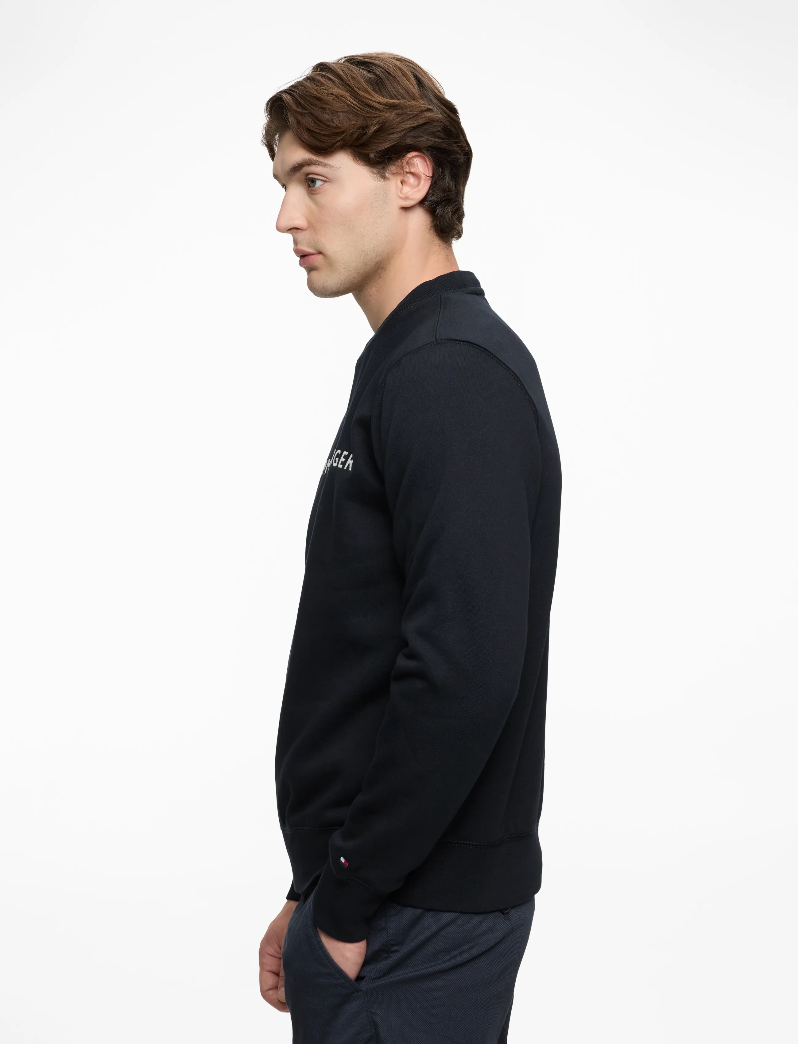 Tommy Hilfiger - TOMMY LOGO SWEATSHIRT - hettupeysur - desert sky - 3