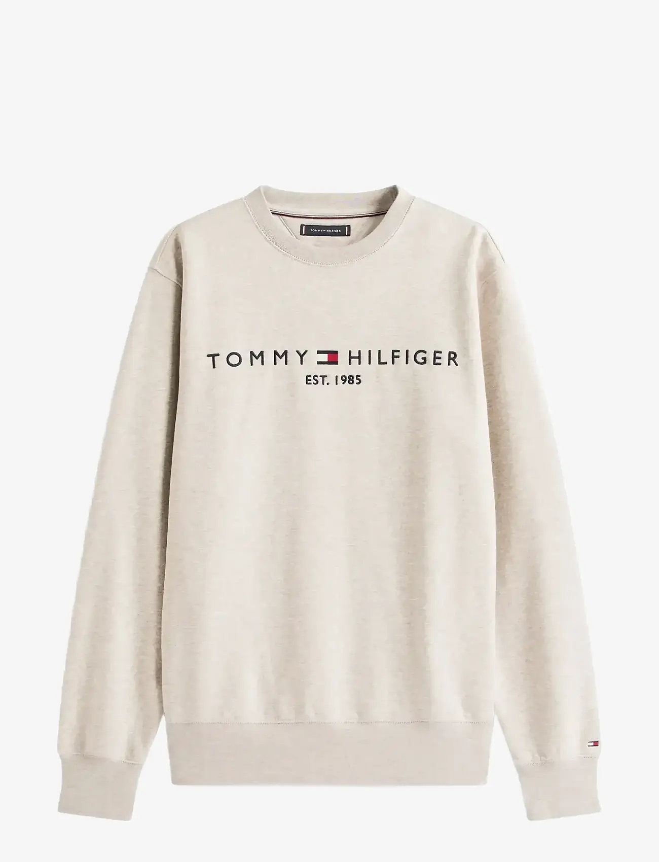 Tommy Hilfiger - TOMMY LOGO SWEATSHIRT - shop efter anledning - heathered pebble - 1