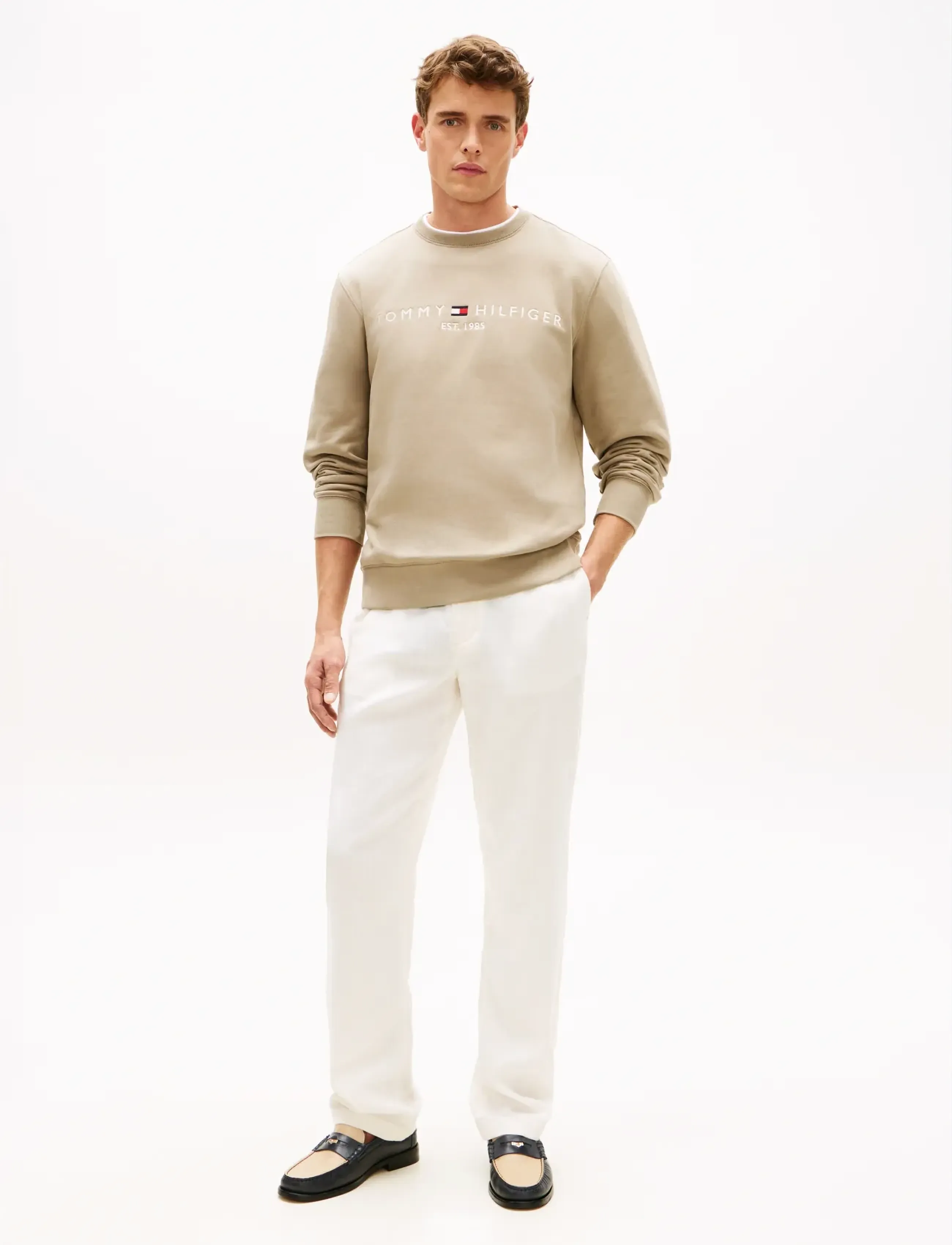 Tommy Hilfiger - TOMMY LOGO SWEATSHIRT - vacation essentials - keystone - 3