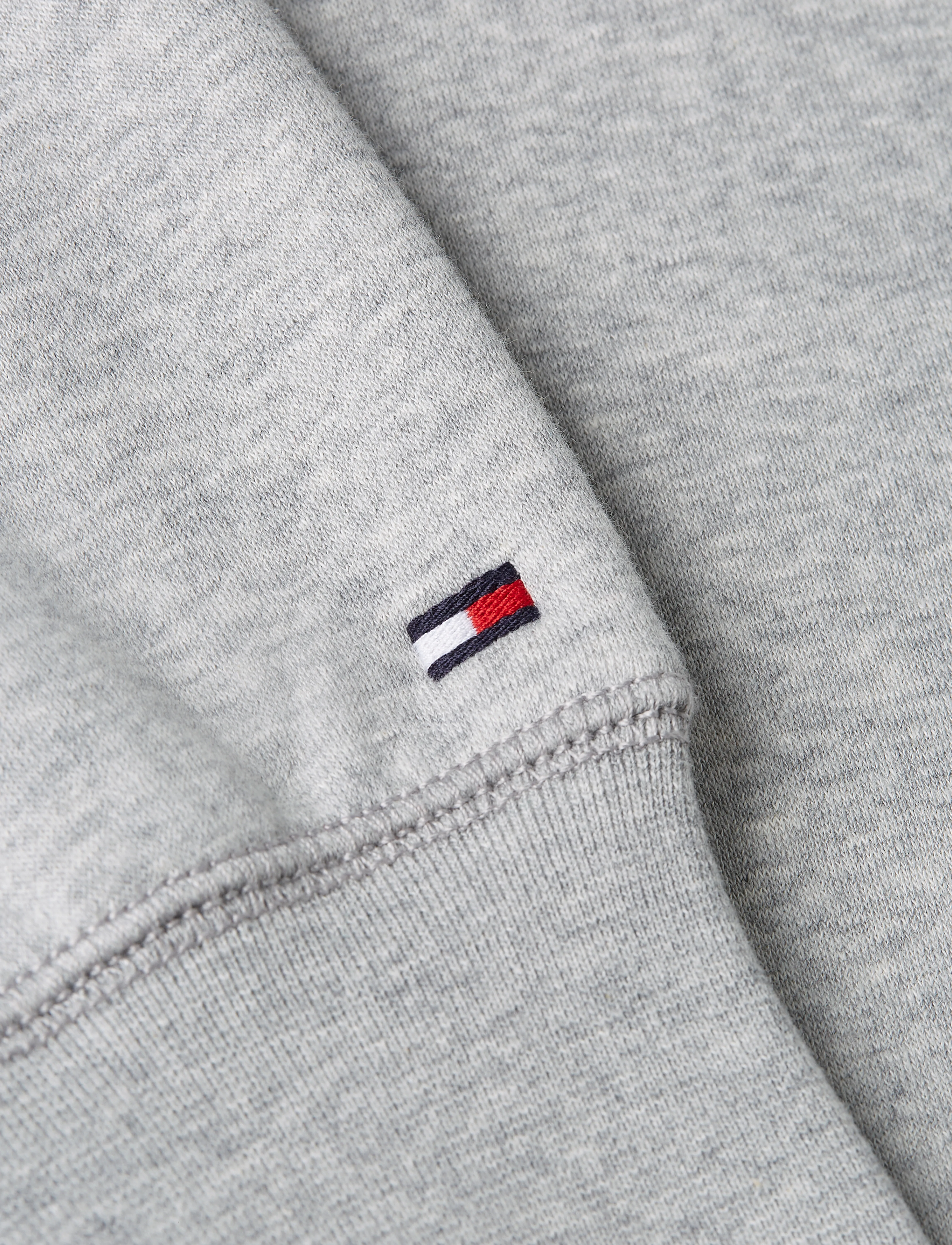 Tommy Hilfiger - TOMMY LOGO SWEATSHIRT - urlaubsfavoriten - light grey heather - 5