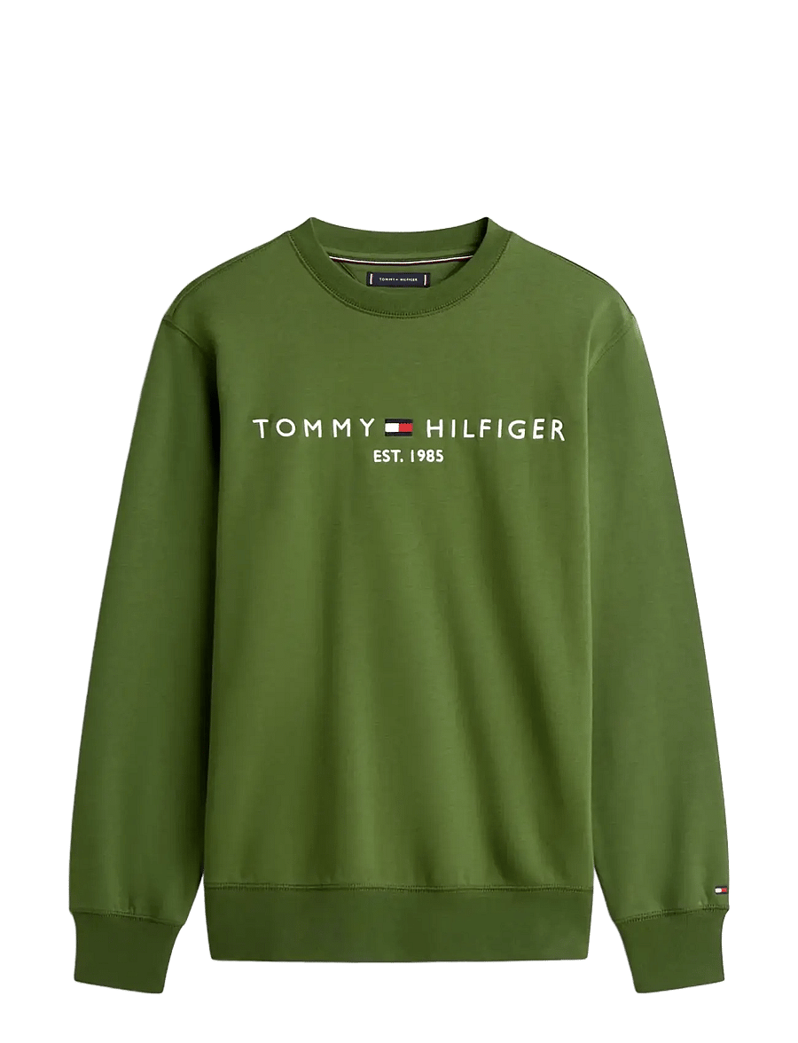 Tommy Hilfiger - TOMMY LOGO SWEATSHIRT - shop efter anledning - mountain pine - 1