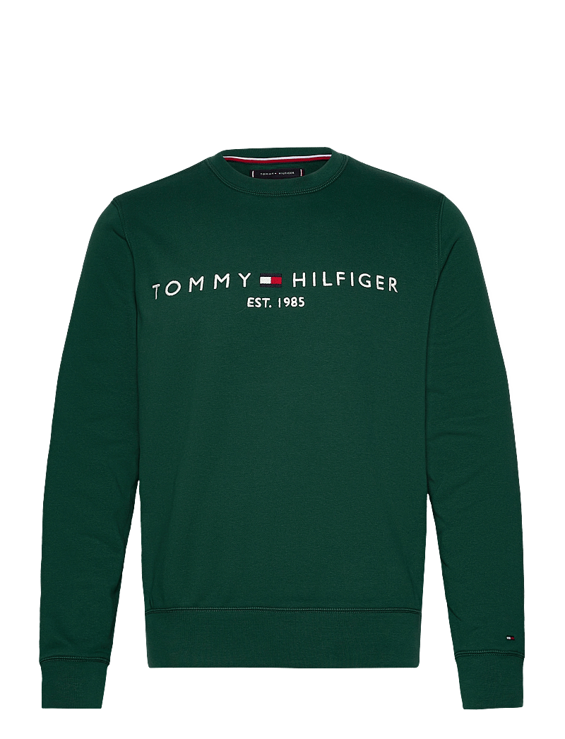 Tommy Hilfiger - TOMMY LOGO SWEATSHIRT - shop efter anledning - ornamental green - 0