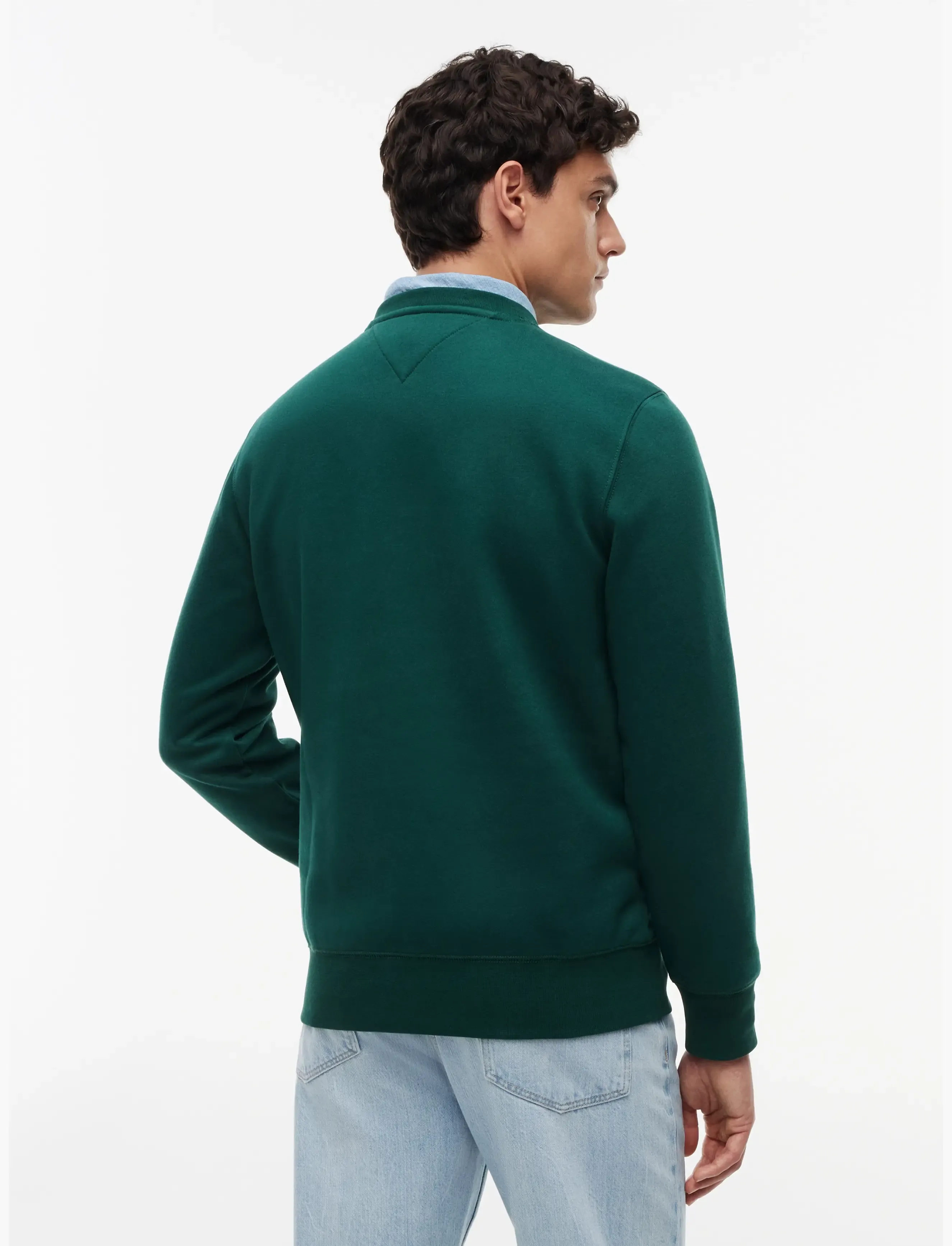 Tommy Hilfiger - TOMMY LOGO SWEATSHIRT - sweatshirts - ornamental green - 3