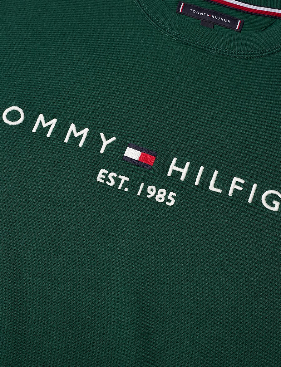 Tommy Hilfiger - TOMMY LOGO SWEATSHIRT - sweats - ornamental green - 2