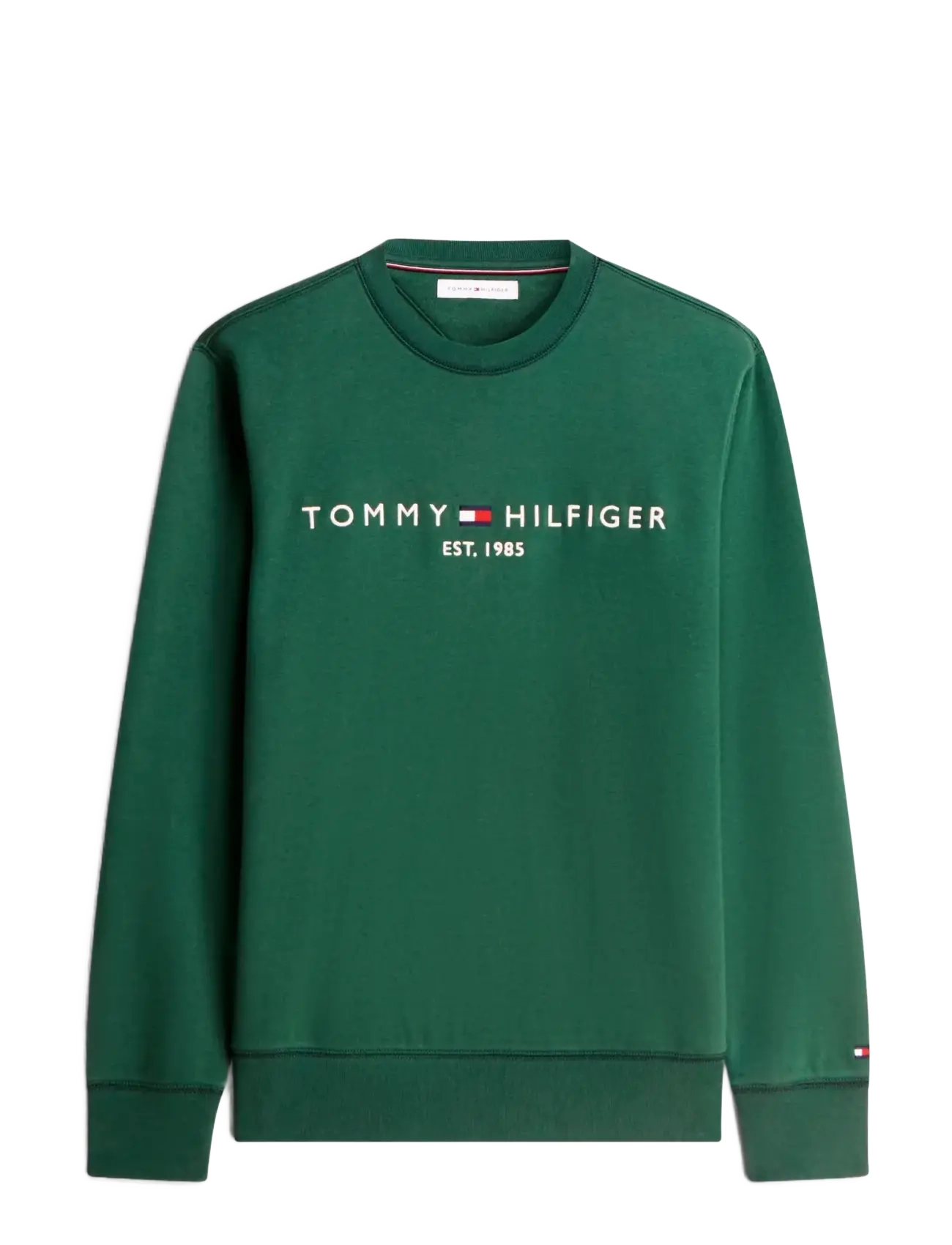 Tommy Hilfiger - TOMMY LOGO SWEATSHIRT - sweatshirts - street green - 1