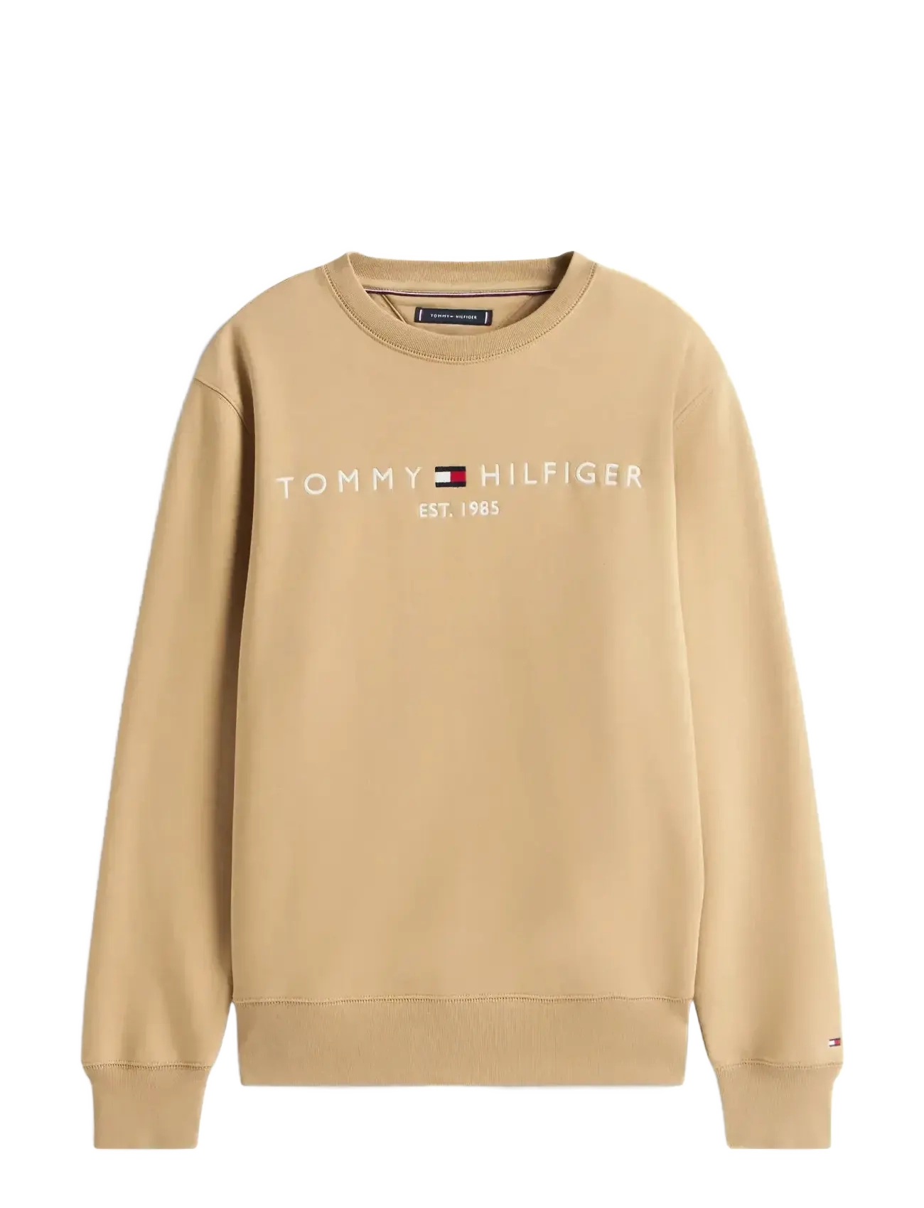 TOMMY HILFIGER Tommy Logo Sweatshirt Beige - XXL - Herren