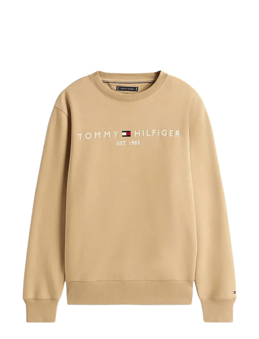 Tommy Hilfiger - TOMMY LOGO SWEATSHIRT - dressipluusid - timeless camel - 1