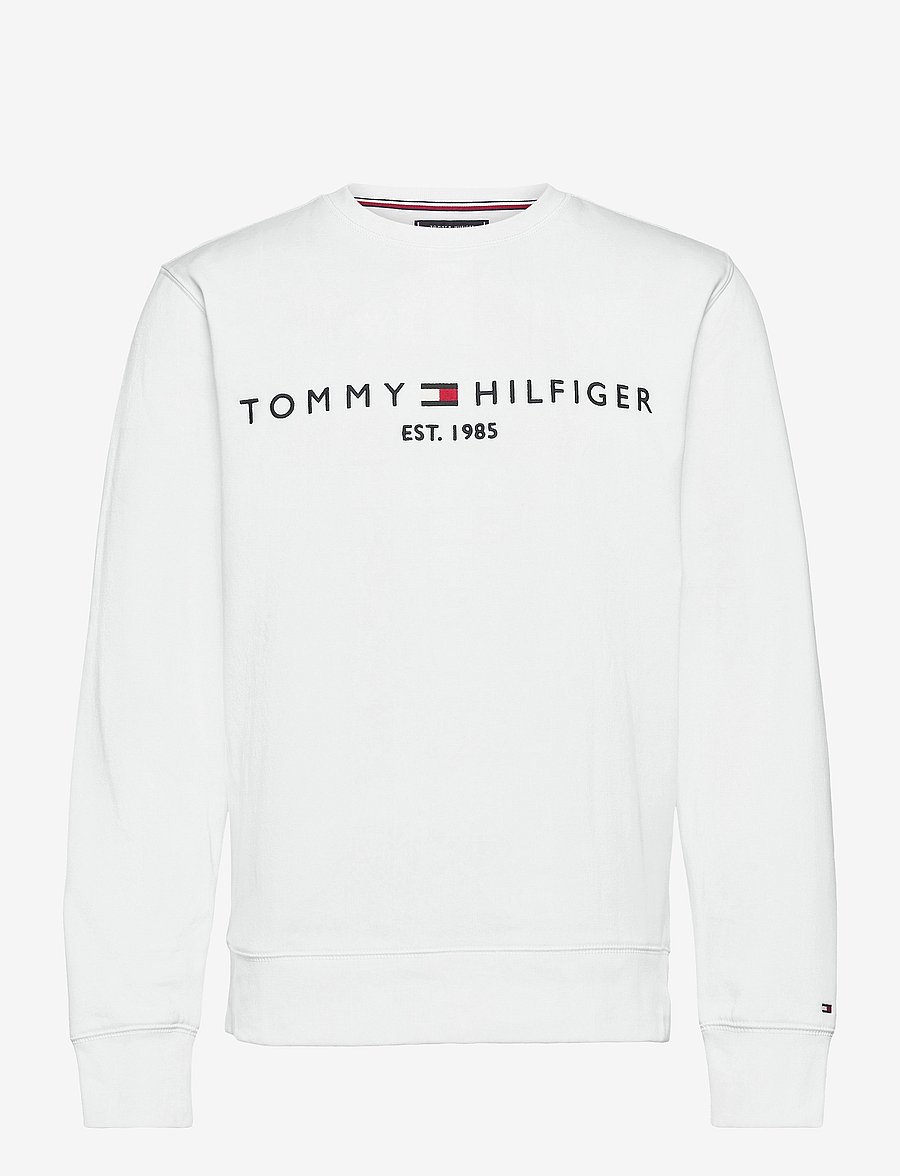 Tommy Hilfiger - TOMMY LOGO SWEATSHIRT - dressipluusid - white - 1