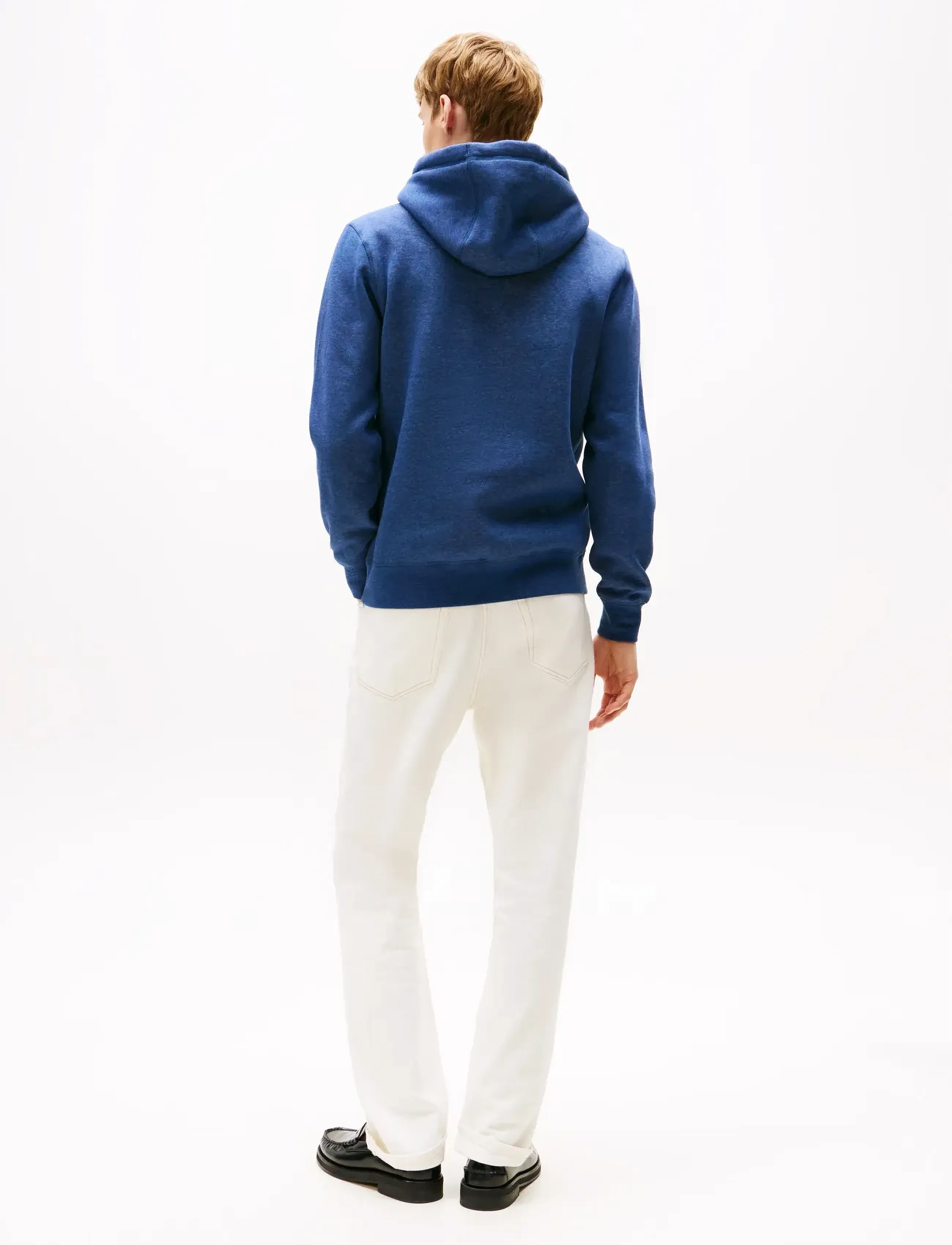 Tommy Hilfiger - TOMMY LOGO HOODY - hættetrøjer - aegean sea heather - 3