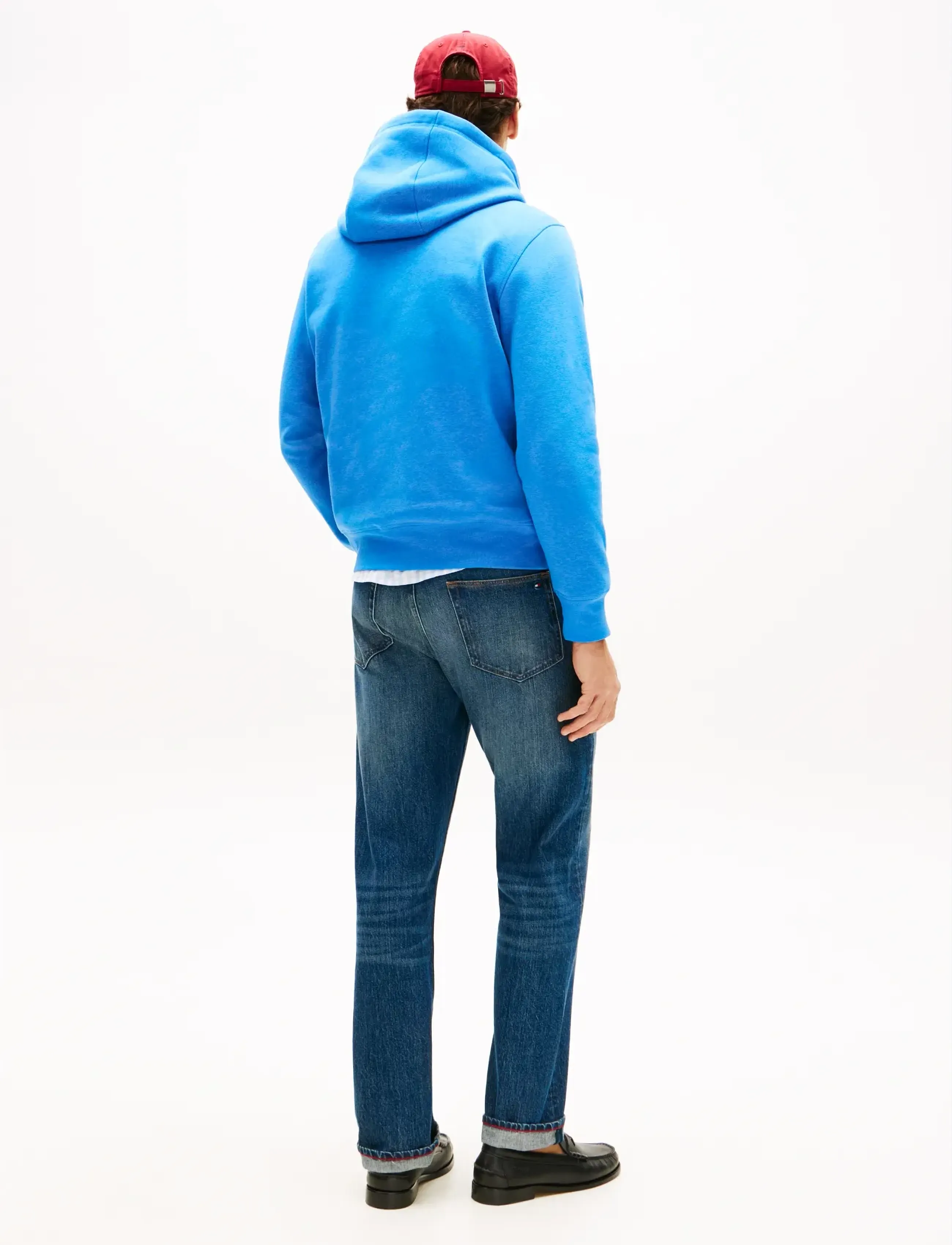 Tommy Hilfiger - TOMMY LOGO HOODY - hættetrøjer - blue orbit - 2