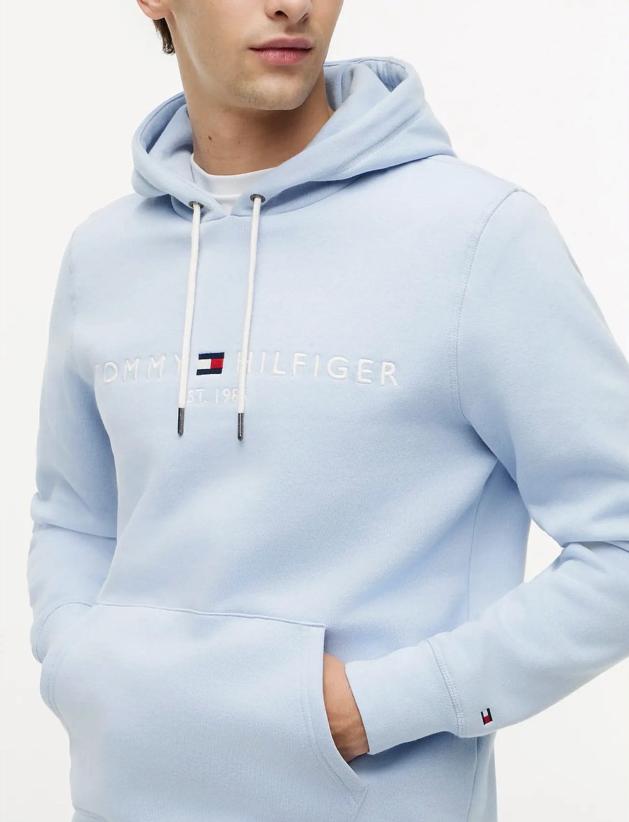 Tommy Hilfiger - TOMMY LOGO HOODY - sweats à capuche - breezy blue - 4