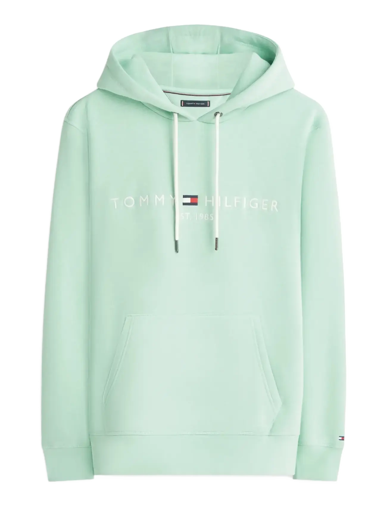 TOMMY LOGO HOODY - CRUSHED MINT