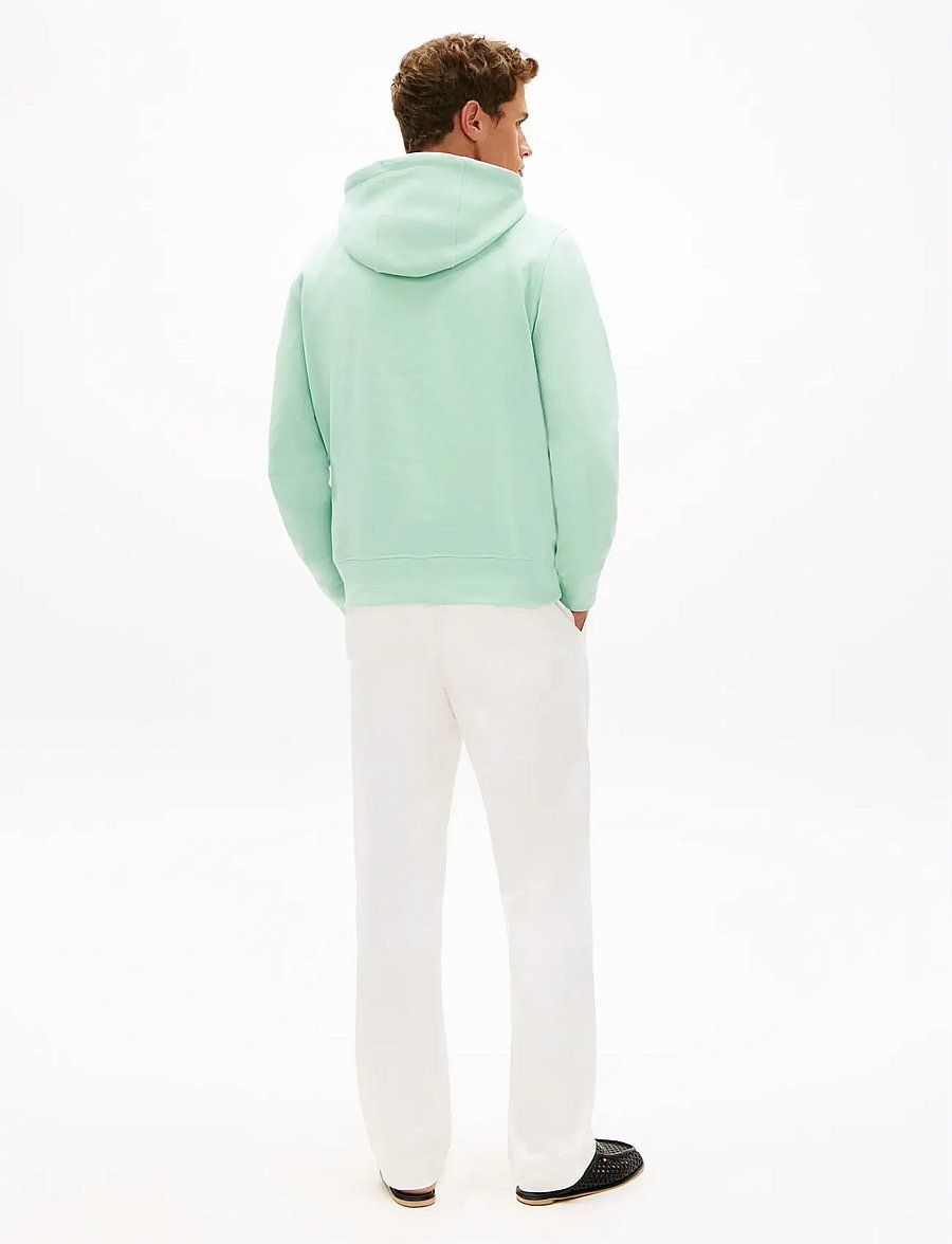 Tommy Hilfiger - TOMMY LOGO HOODY - kapuutsiga pusad - crushed mint - 2