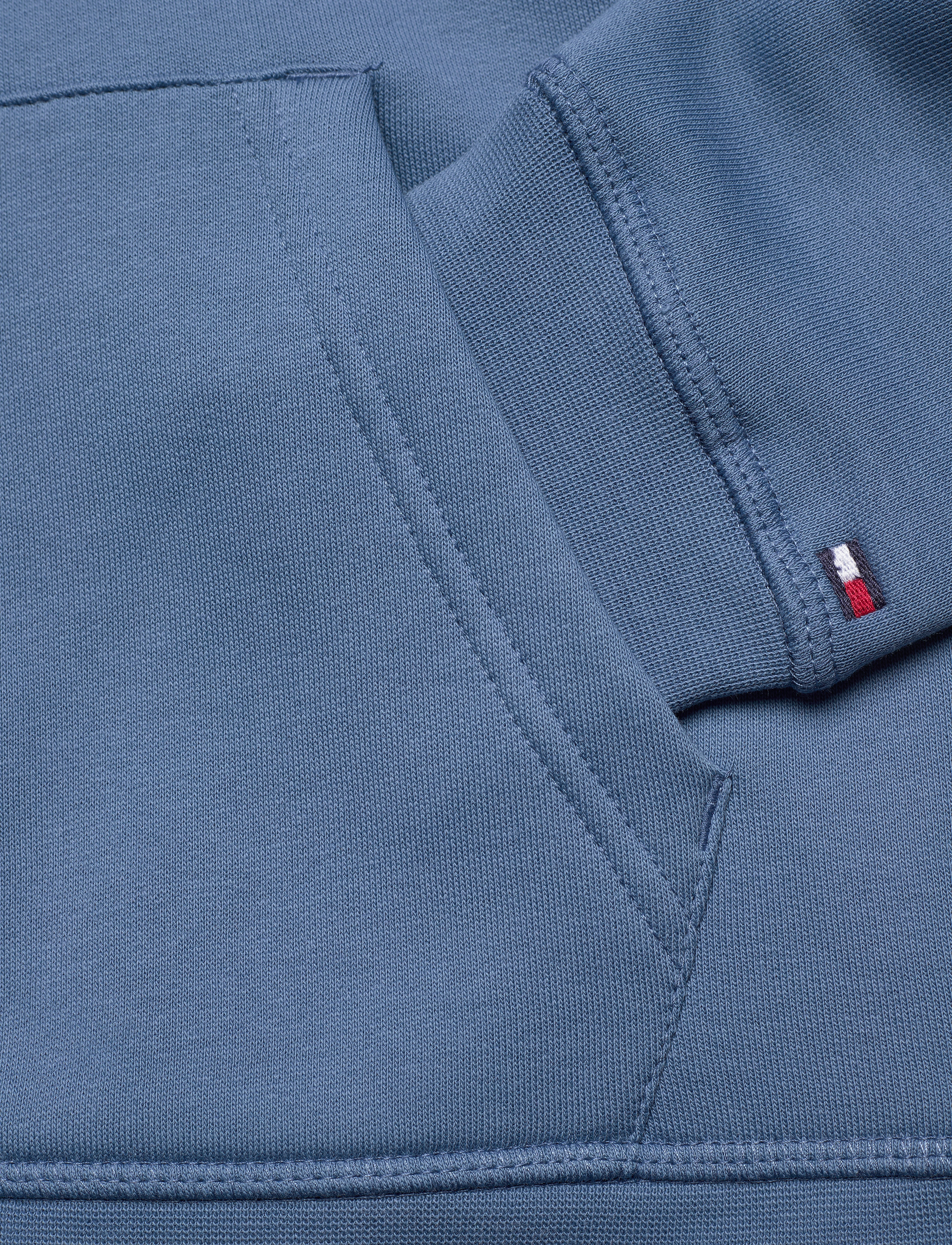 Tommy Hilfiger - TOMMY LOGO HOODY - sweatshirts - dusty indigo - 4