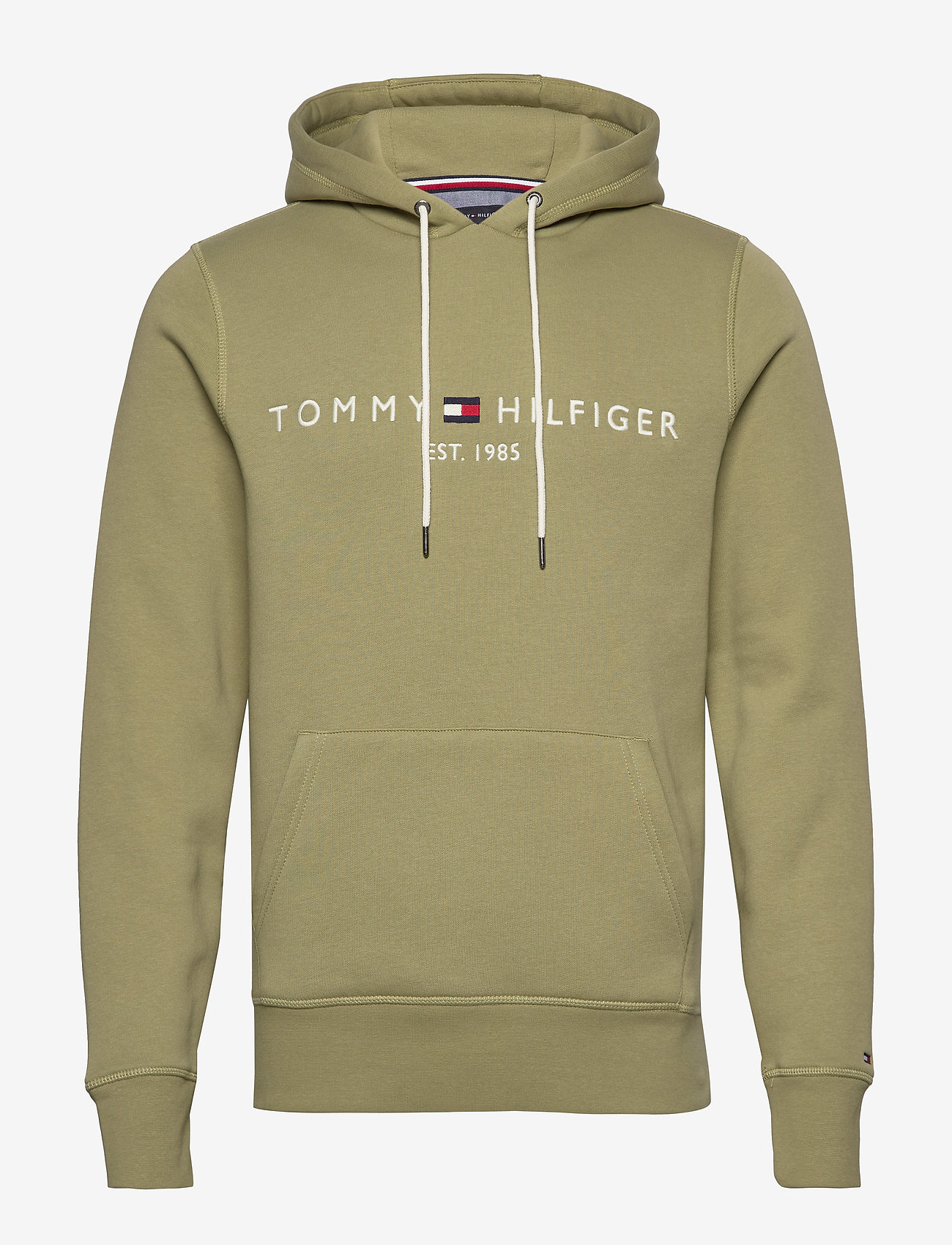 Tommy Hilfiger - TOMMY LOGO HOODY - hettegensere - faded olive - 0