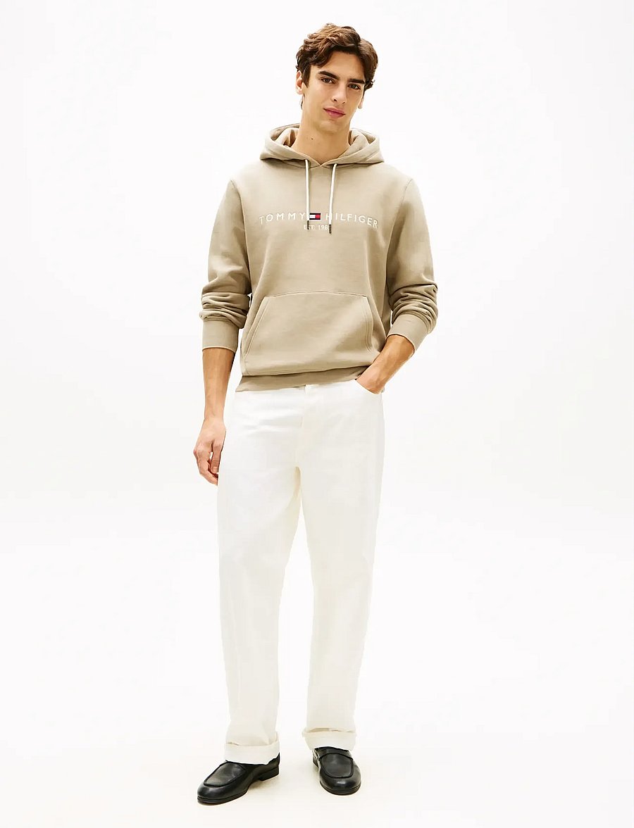 Tommy Hilfiger - TOMMY LOGO HOODY - kapuutsiga dressipluusid - keystone - 3