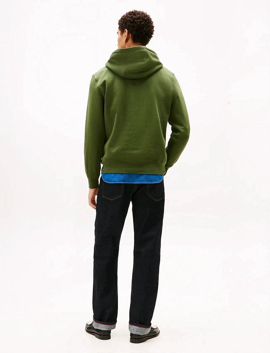 Tommy Hilfiger - TOMMY LOGO HOODY - kapuutsiga dressipluusid - mountain pine - 3