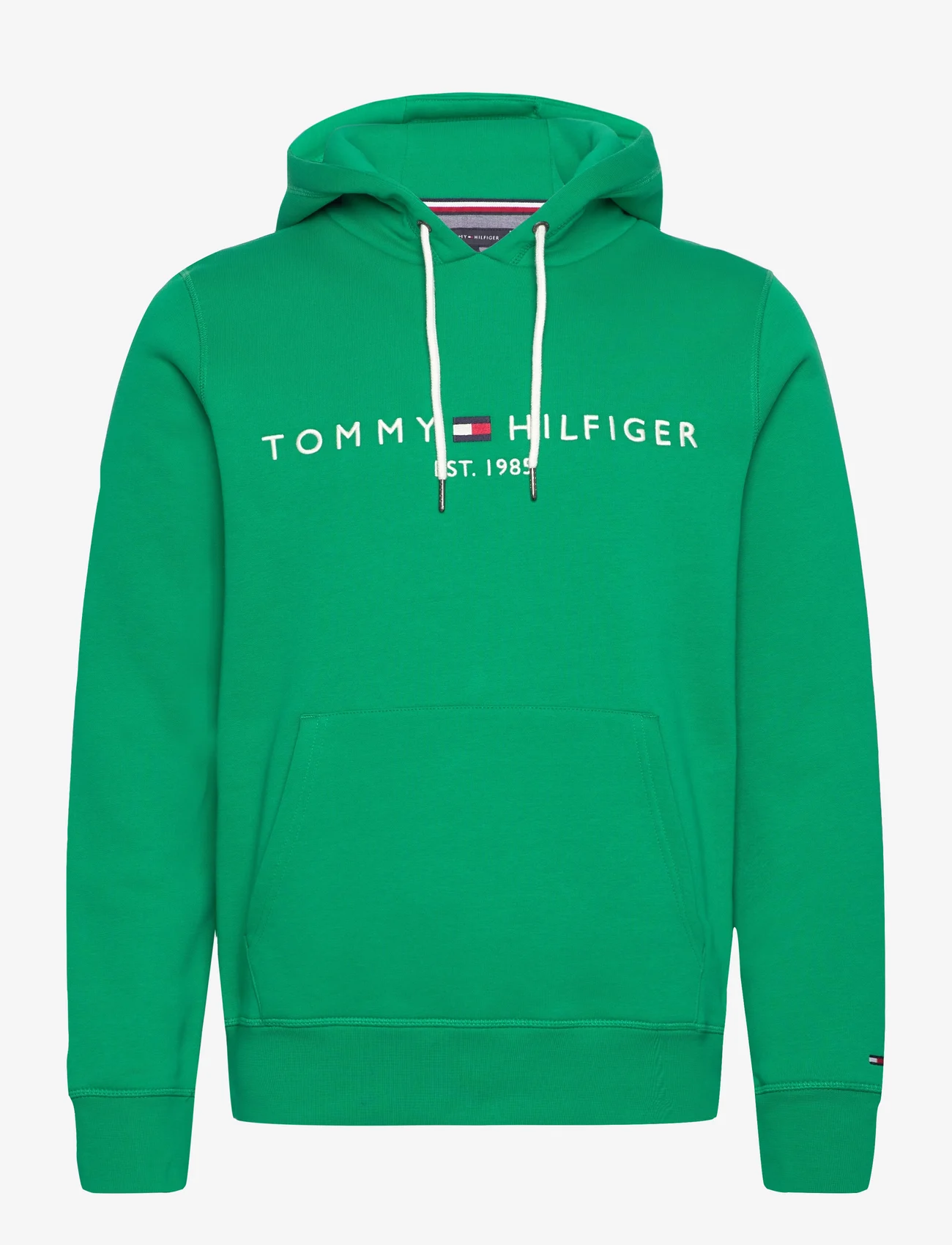 Tommy Hilfiger - TOMMY LOGO HOODY - hupparit - olympic green - 0