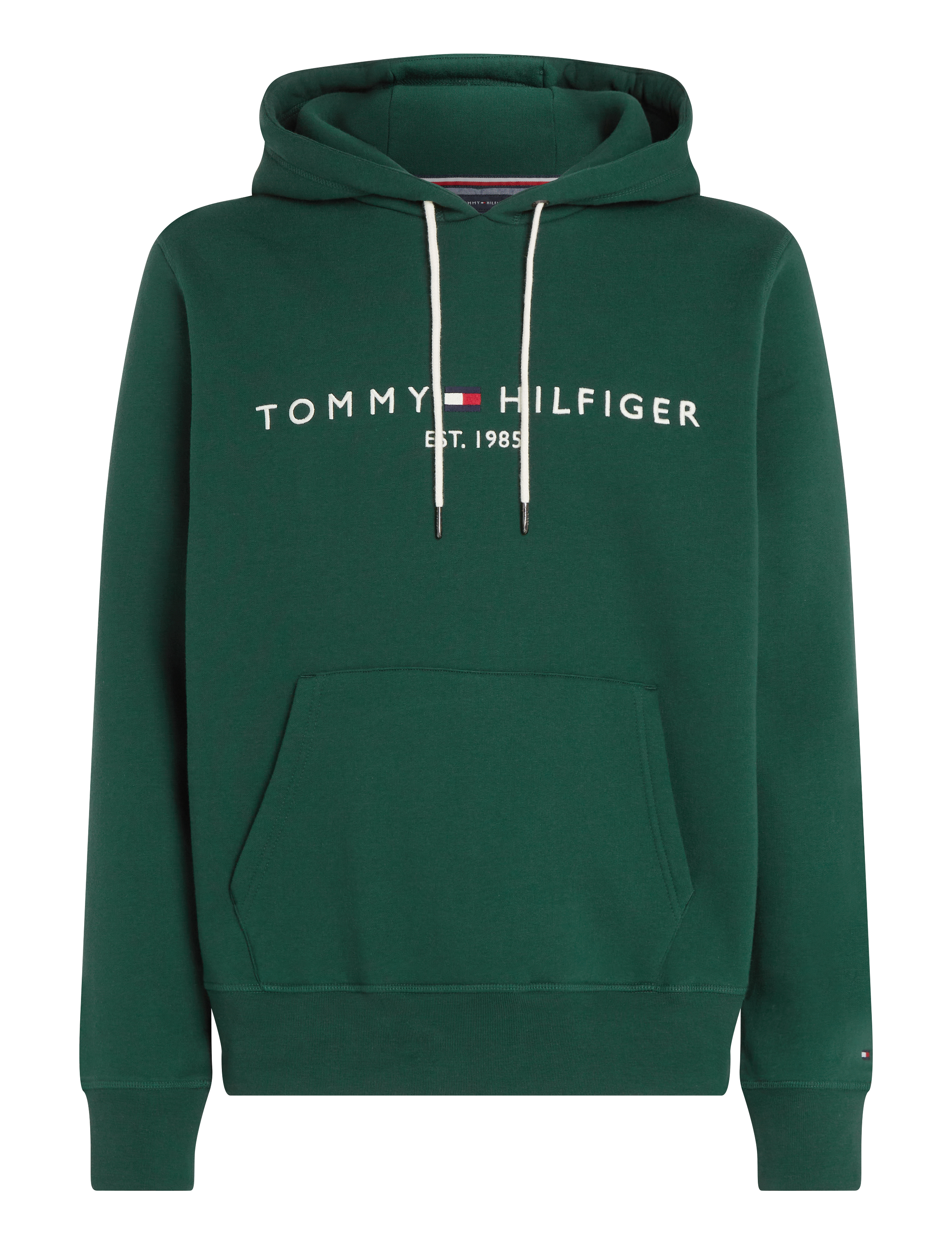 Tommy Hilfiger TOMMY LOGO HOODY - Tommy Hilfiger - ORNAMENTAL GREEN / green
