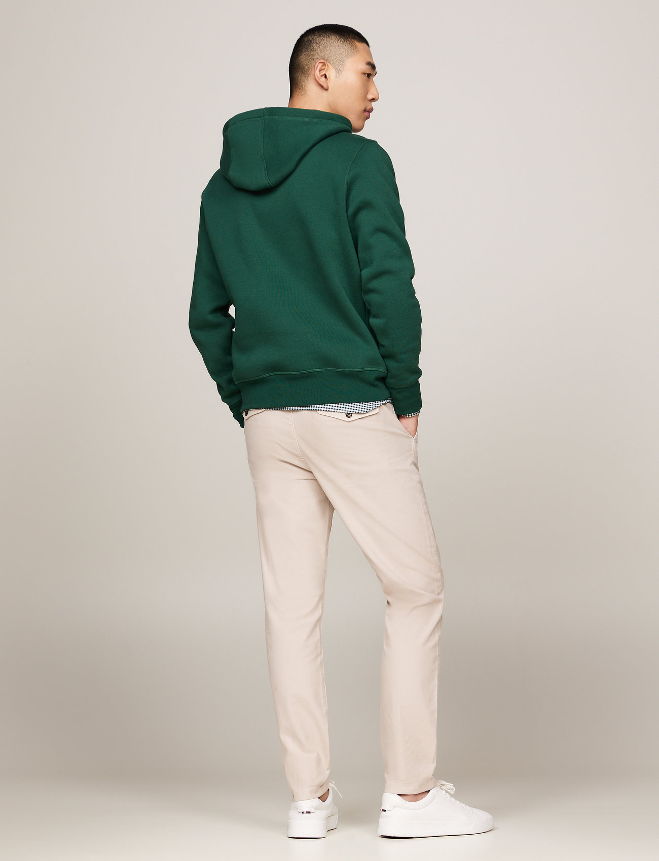Tommy Hilfiger - TOMMY LOGO HOODY - hættetrøjer - ornamental green - 3
