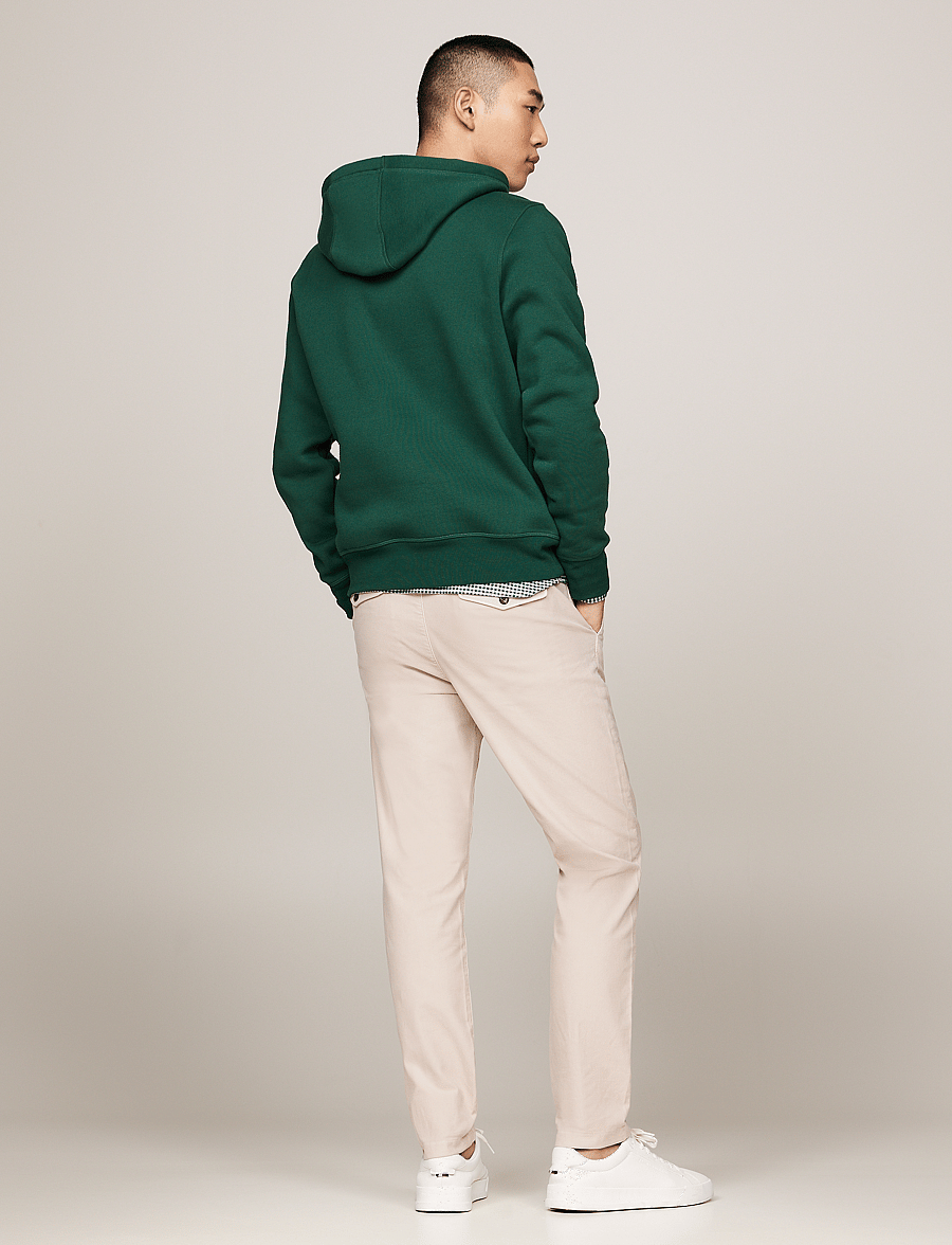 Tommy Hilfiger - TOMMY LOGO HOODY - kapuutsiga dressipluusid - ornamental green - 3