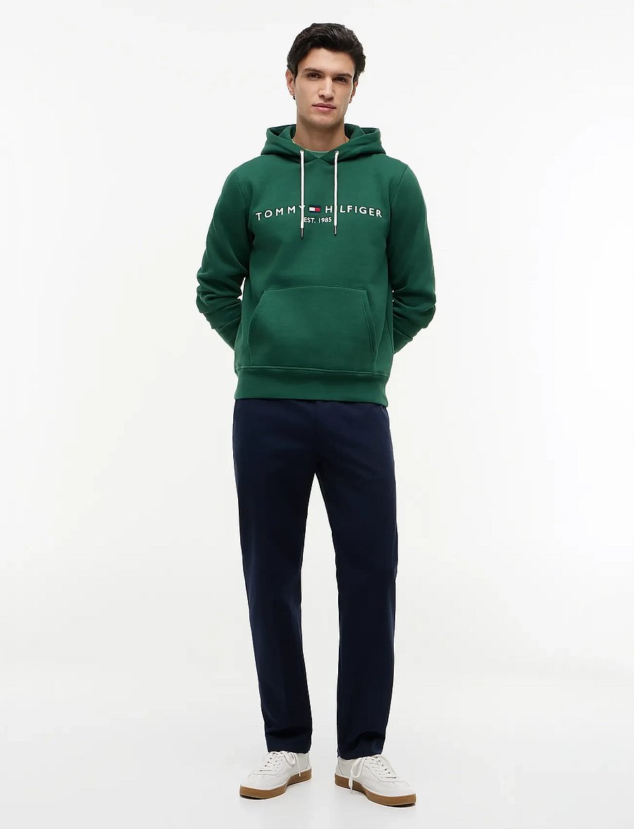 Tommy Hilfiger - TOMMY LOGO HOODY - hoodies - street green - 4