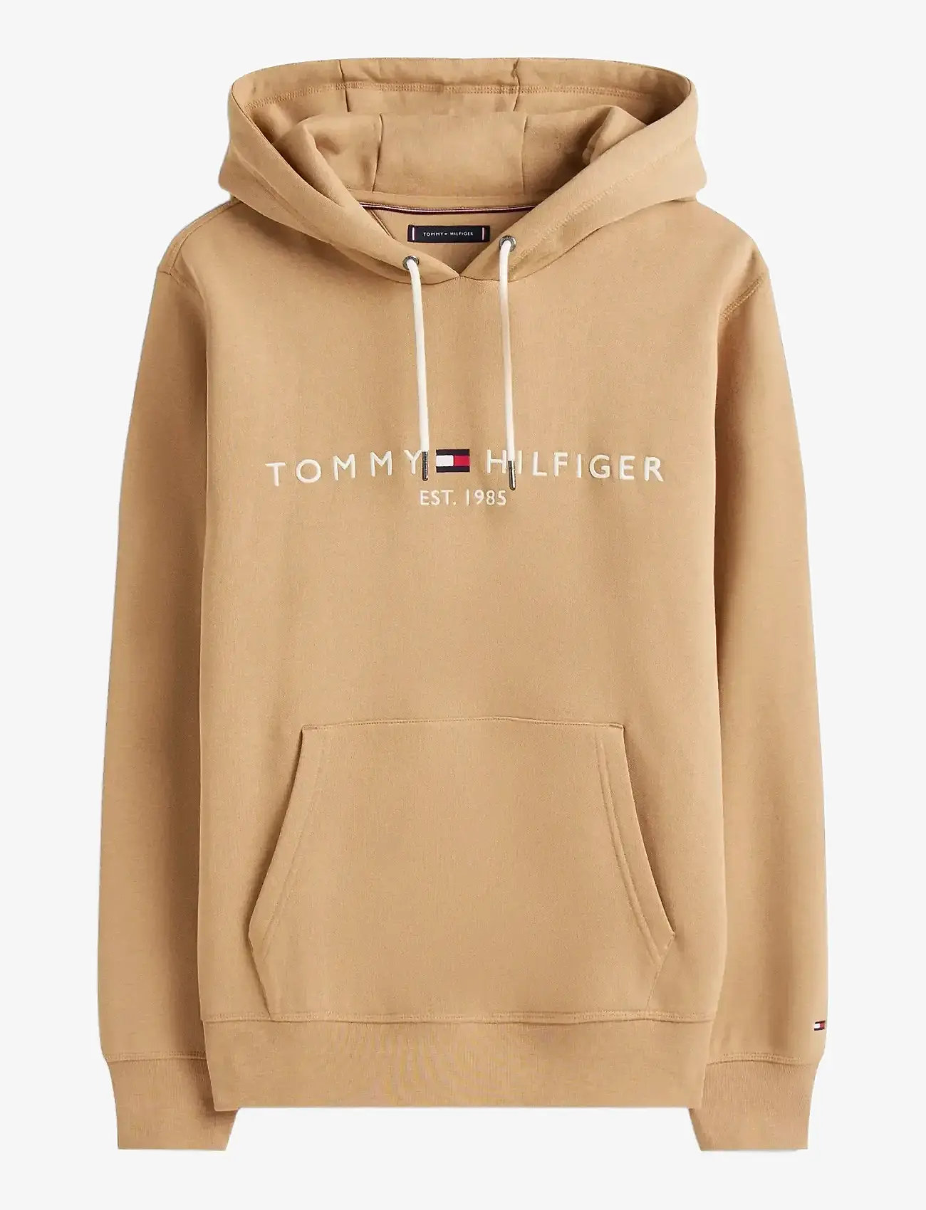Tommy Hilfiger TOMMY LOGO HOODY - Klær - TIMELESS CAMEL / brown