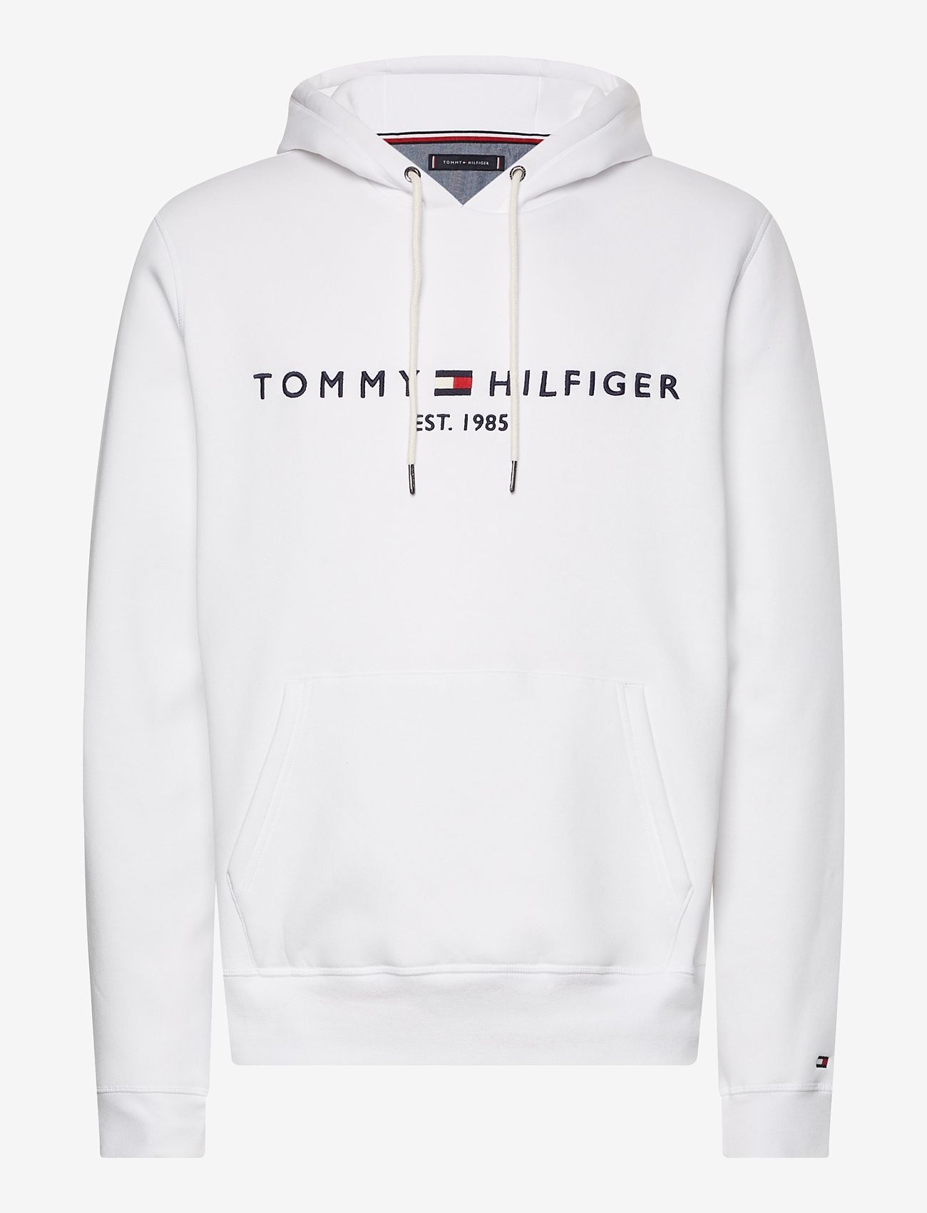 Tommy Hilfiger - TOMMY LOGO HOODY - kapuutsiga dressipluusid - white - 1
