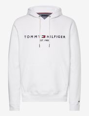 Tommy Hilfiger - TOMMY LOGO HOODY - hoodies - white - 0