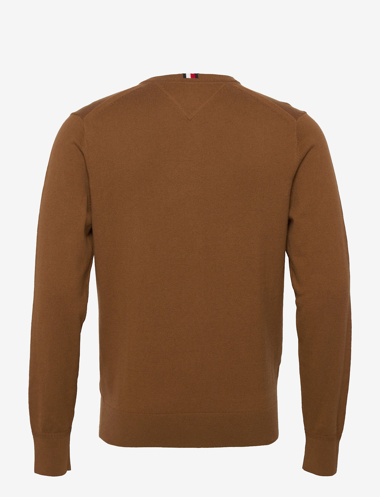Tommy Hilfiger - PIMA COTTON CASHMERE V NECK - highland khaki - 1