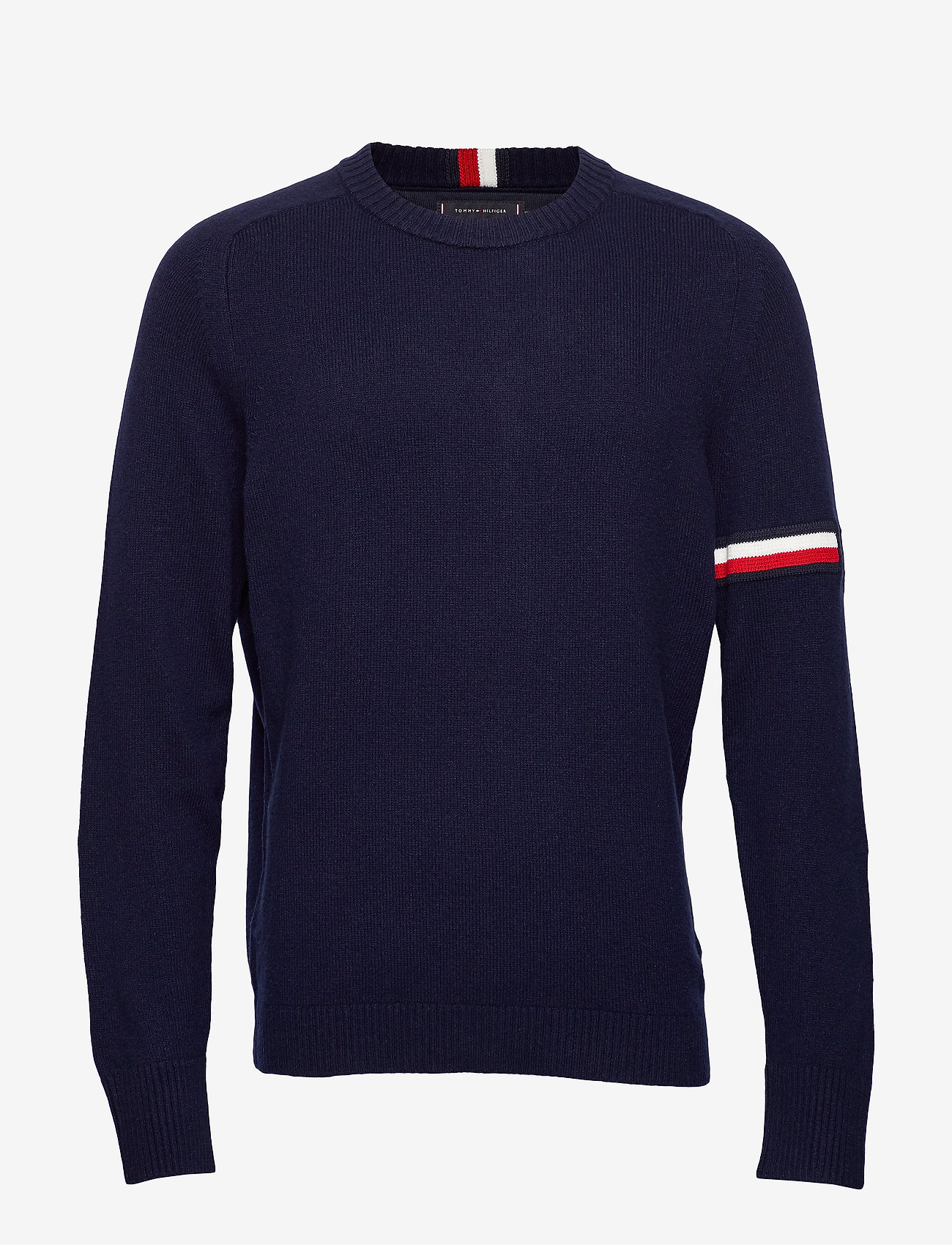 Tommy Hilfiger - TH MONOGRAM BRANDED SWEATER - sky captain - 0