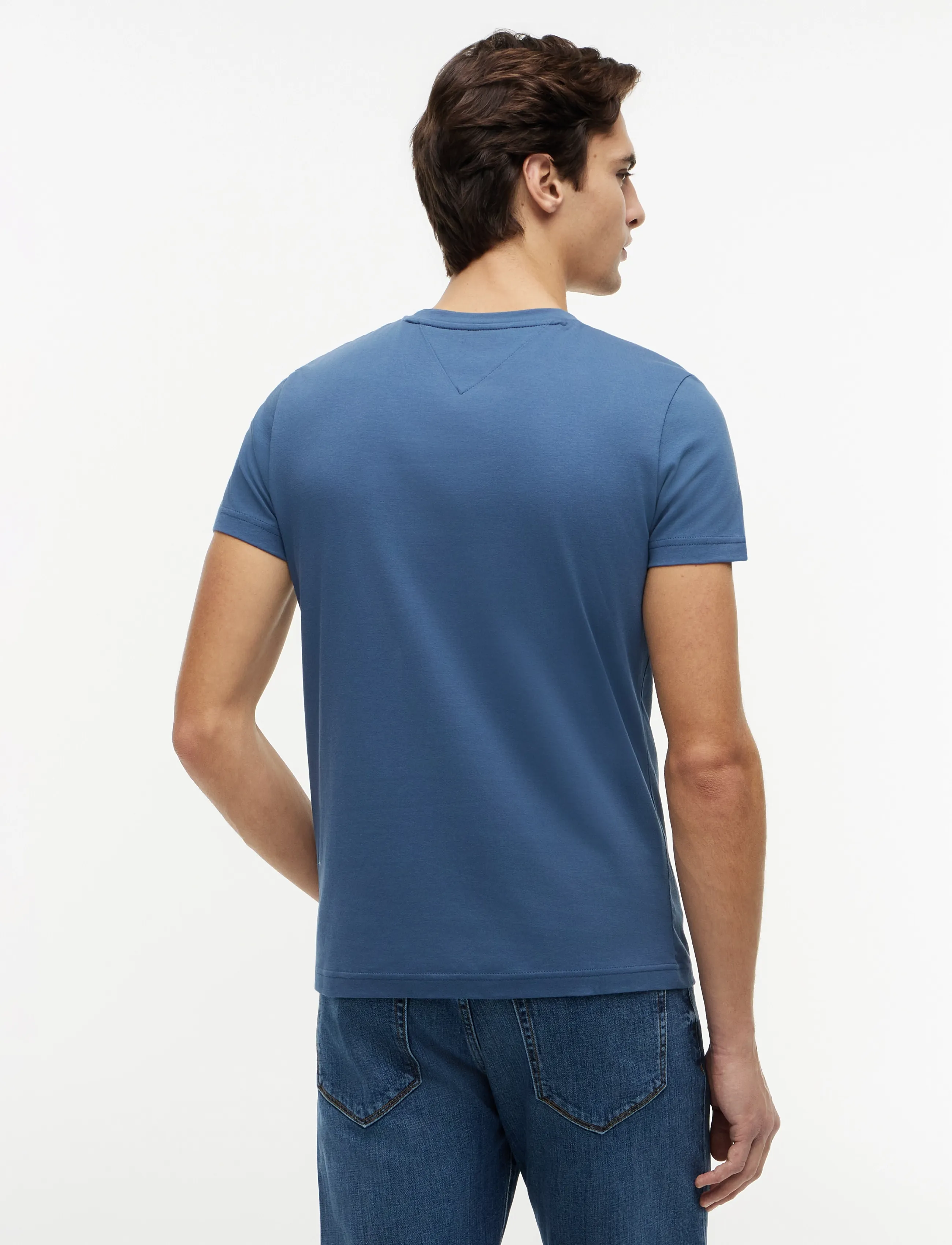 Tommy Hilfiger - TOMMY LOGO TEE - laveste priser - aegean sea - 2