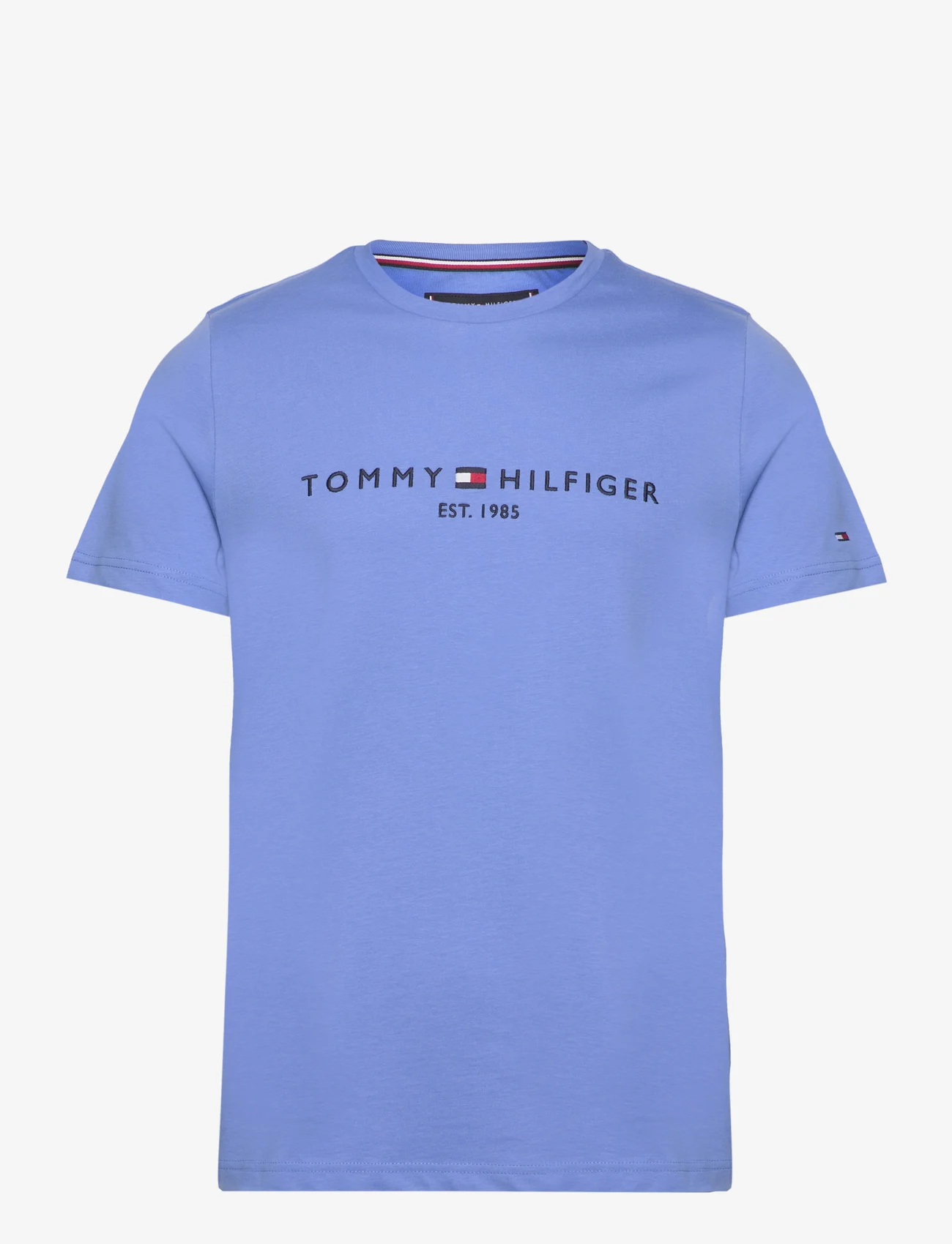 Tommy Hilfiger - TOMMY LOGO TEE - korte mouwen - blue spell - 0