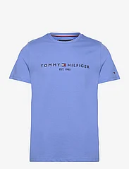Tommy Hilfiger - TOMMY LOGO TEE - korte mouwen - blue spell - 0