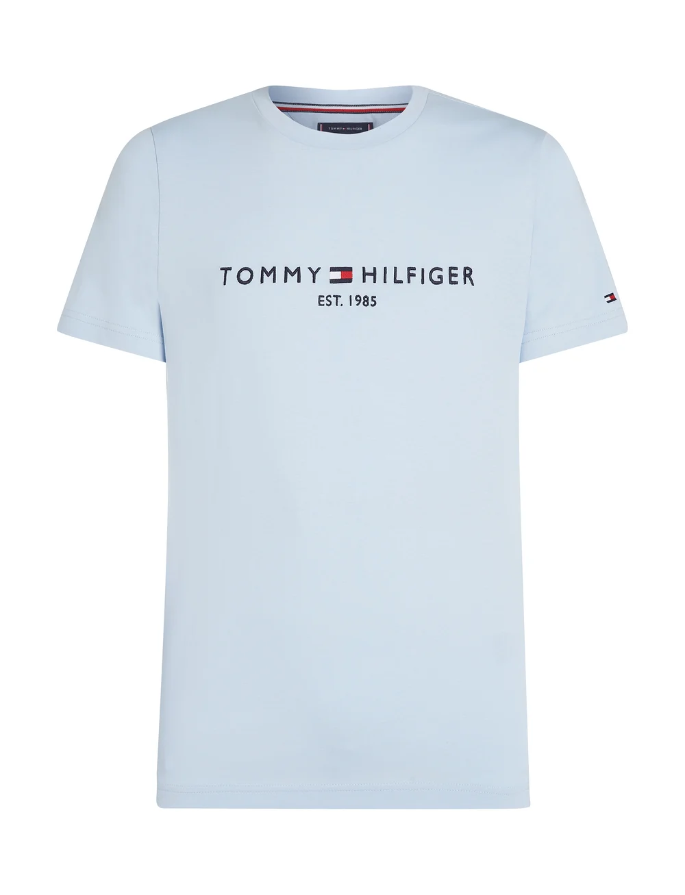 Tommy Hilfiger - TOMMY LOGO TEE - kurzärmelig - breezy blue - 1