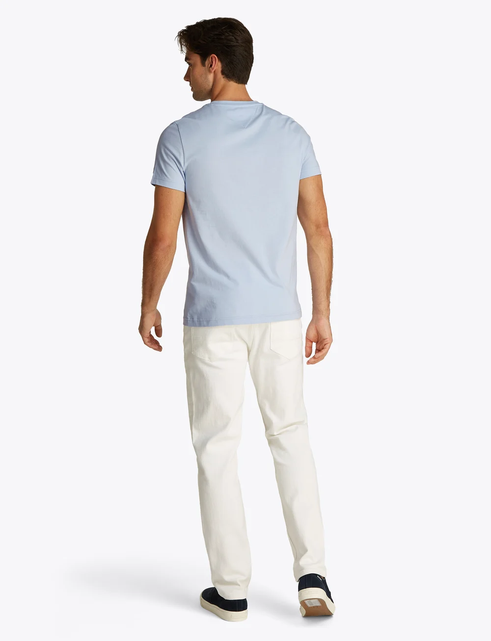 Tommy Hilfiger - TOMMY LOGO TEE - kurzärmelig - breezy blue - 3