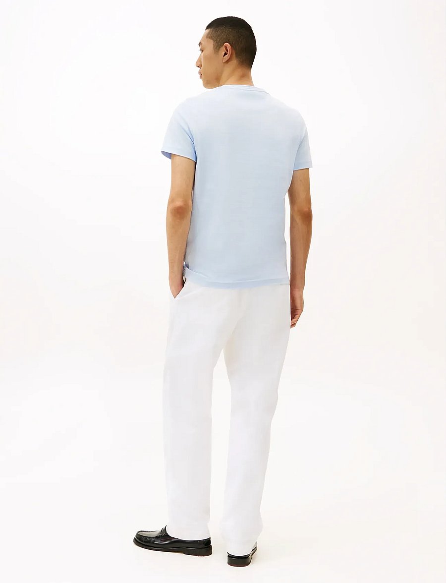 Tommy Hilfiger - TOMMY LOGO TEE - kurzärmelig - breezy blue - 3
