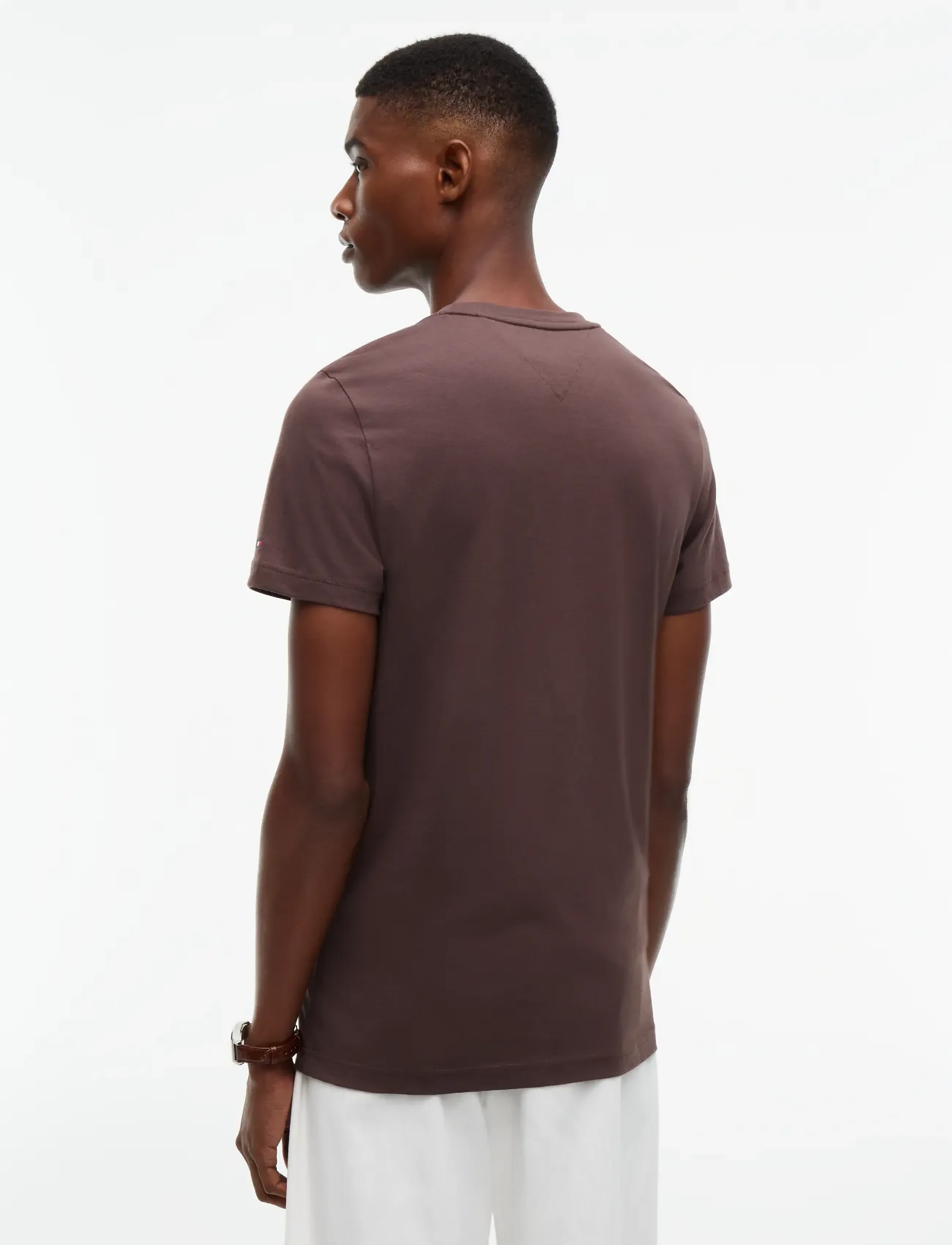 Tommy Hilfiger - TOMMY LOGO T-SHIRT - lühikeste varrukatega t-särgid - earthy brown  tonal - 2