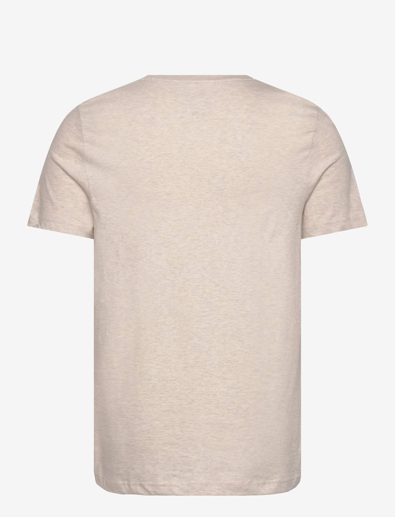 Tommy Hilfiger - TOMMY LOGO TEE - kortärmade t-shirts - heathered oatmilk - 2