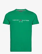 TOMMY LOGO TEE - OLYMPIC GREEN