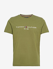 TOMMY LOGO TEE - PUTTING GREEN
