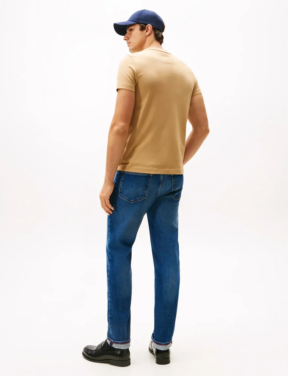 Tommy Hilfiger - TOMMY LOGO TEE - lyhythihaiset - timeless camel - 3