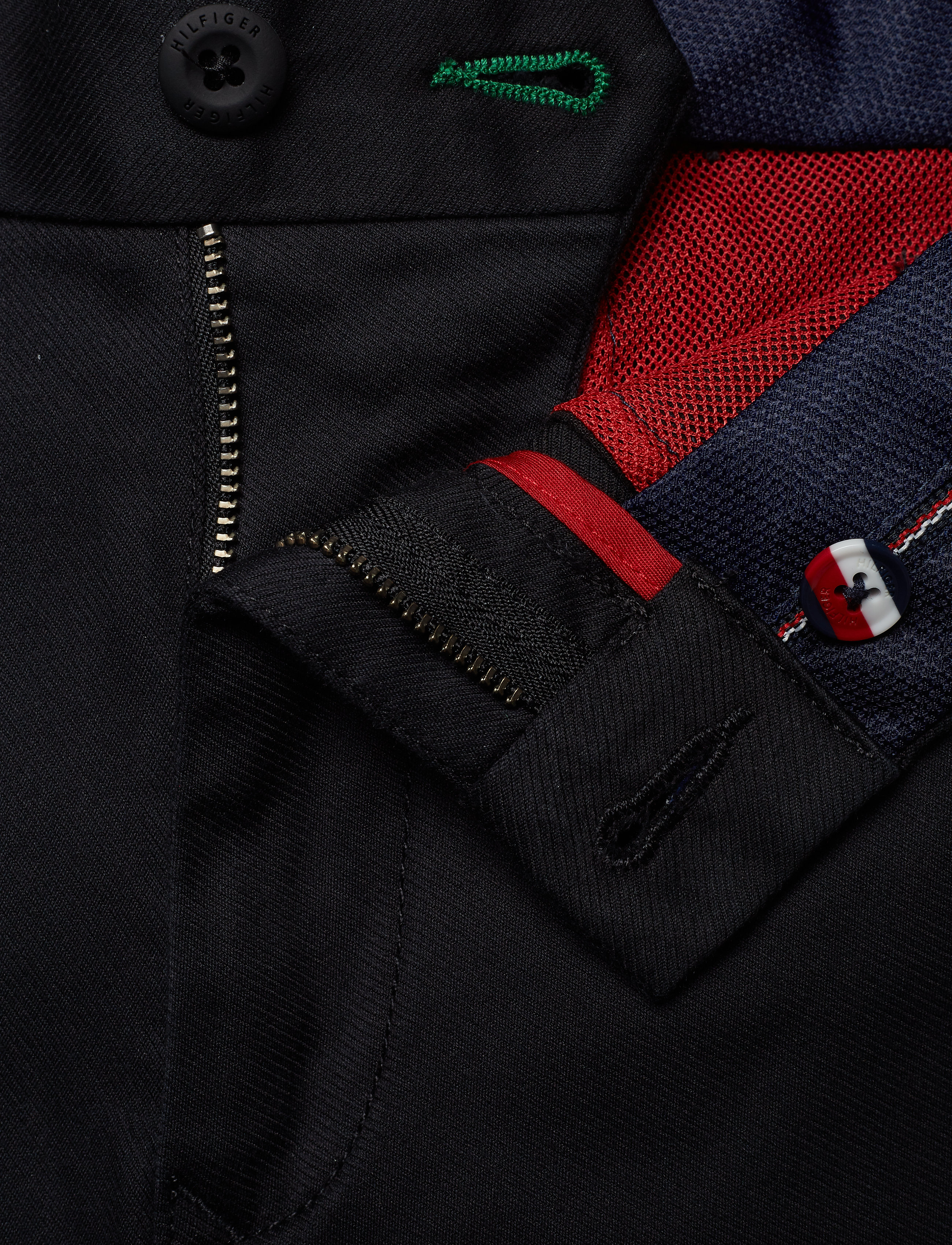 Tommy Hilfiger - TAPERED TECH STRETCH TWILL FLEX - jet black - 3