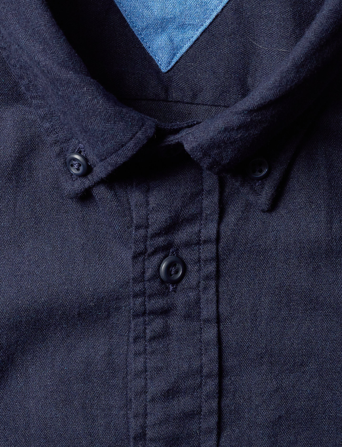 Tommy Hilfiger - FLEX HERRINGBONE SHIRT - navy blazer heather - 2