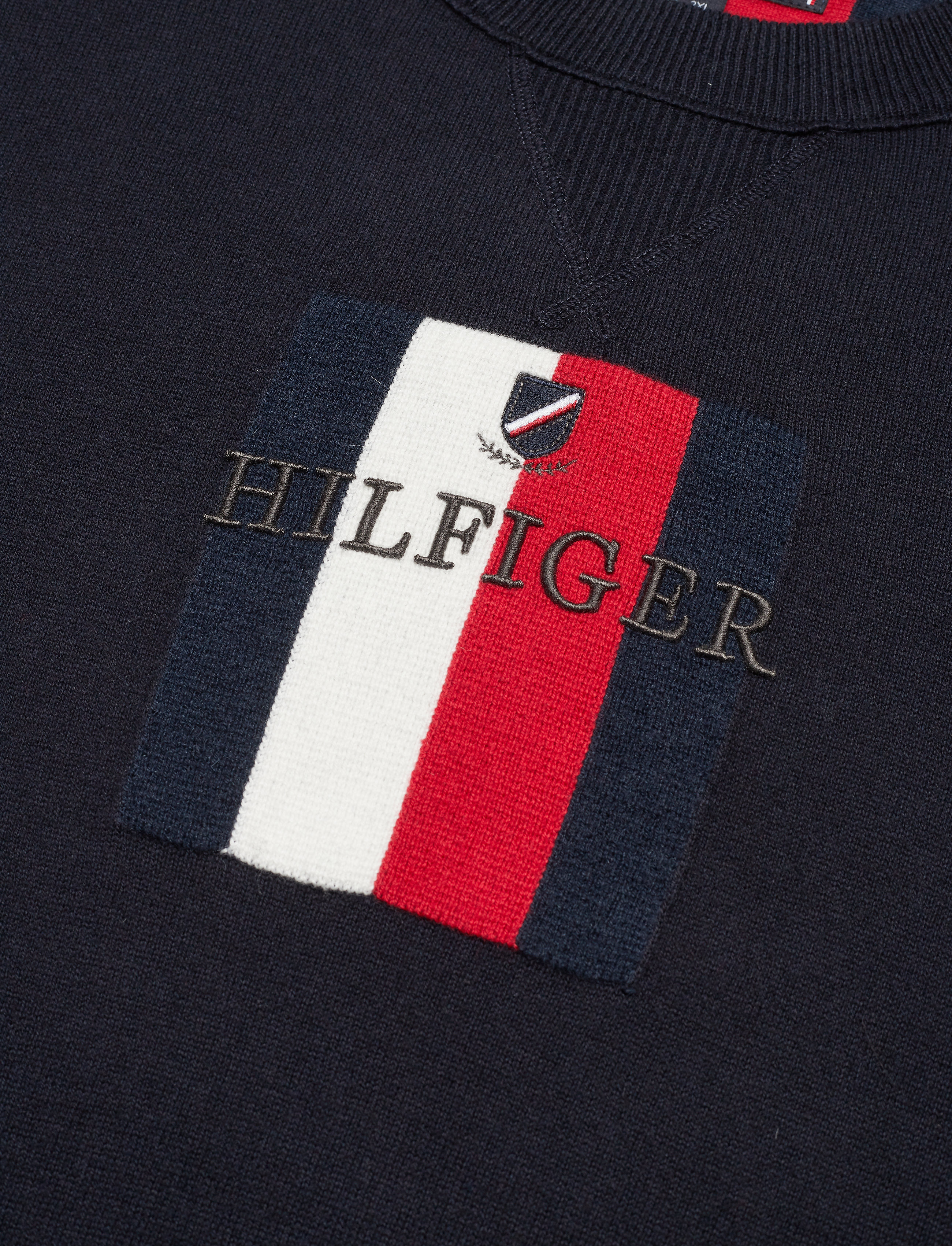 Tommy Hilfiger - BT-GLOBAL STRIPE GRPHC SWEATER-B - sky captain - 2