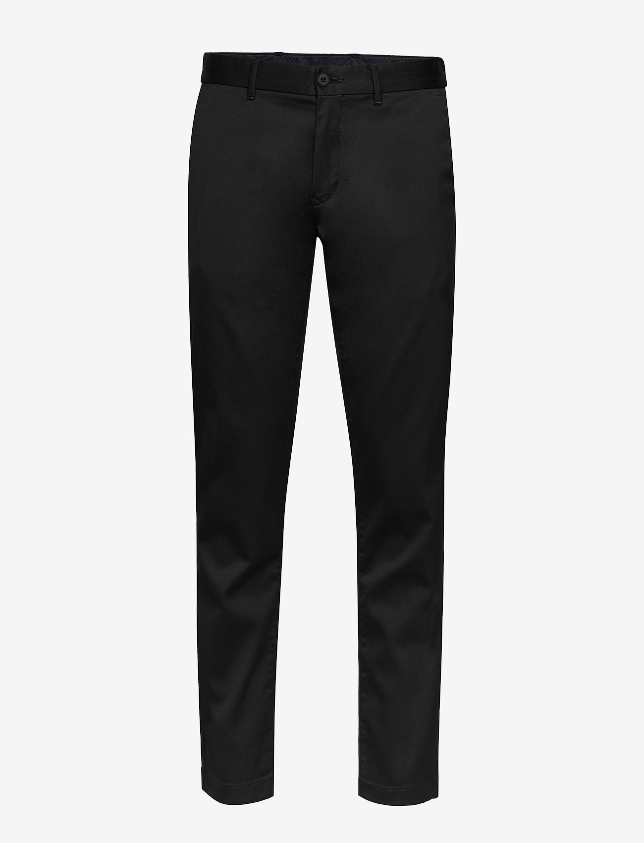 Tommy Hilfiger - TAPERED TECH STRETCH TWILL FLEX - jet black - 0