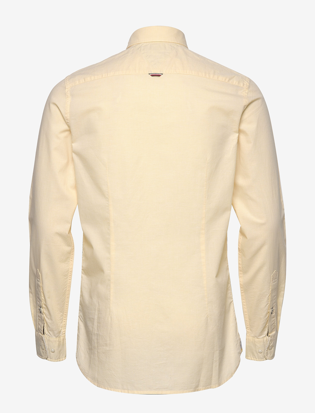 Tommy Hilfiger - SLIM CO/LI PUPPYTOOTH SHIRT - sun ray - 1