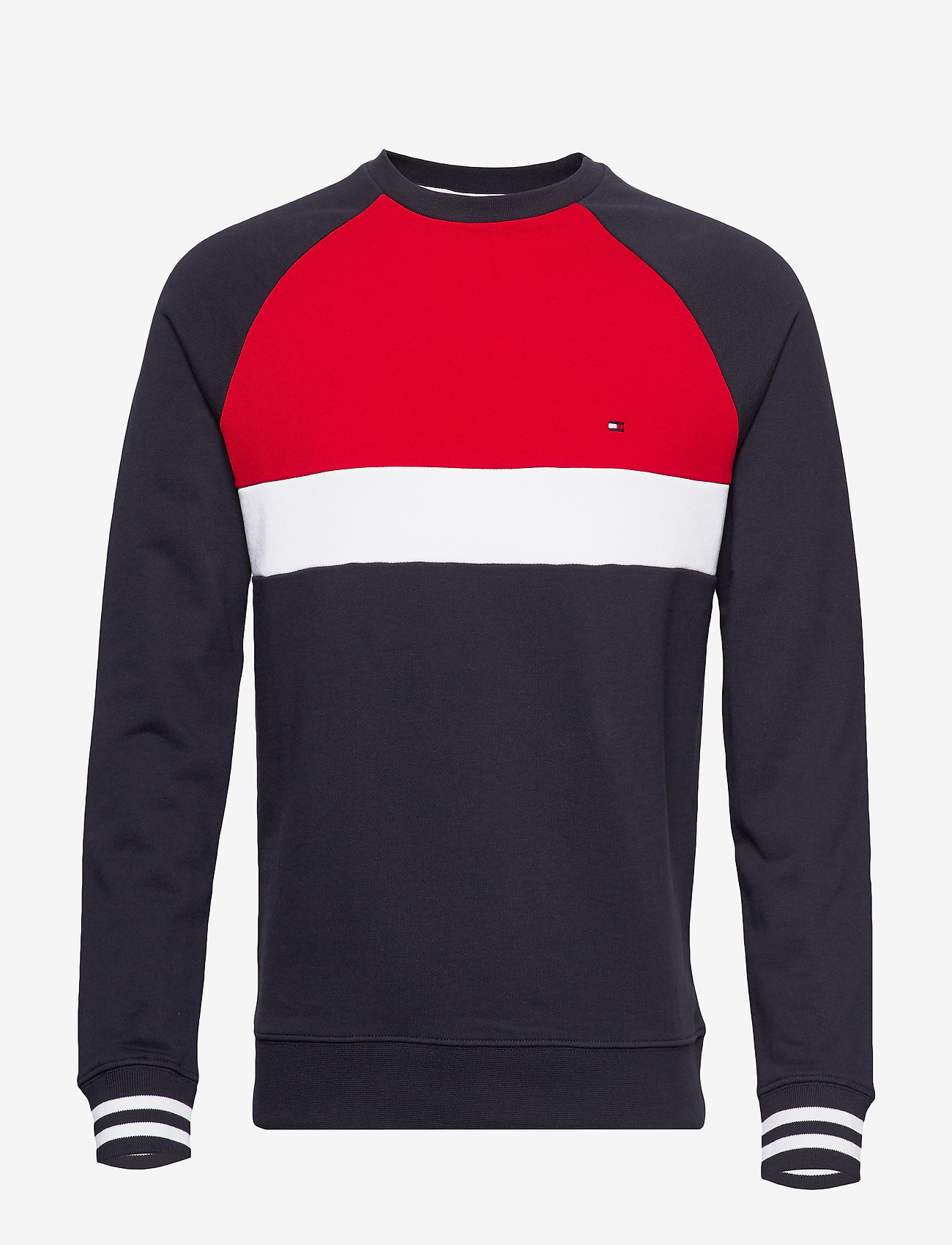 Tommy Hilfiger - COLORBLOCKED SWEATSHIRT - desert sky / multi - 0